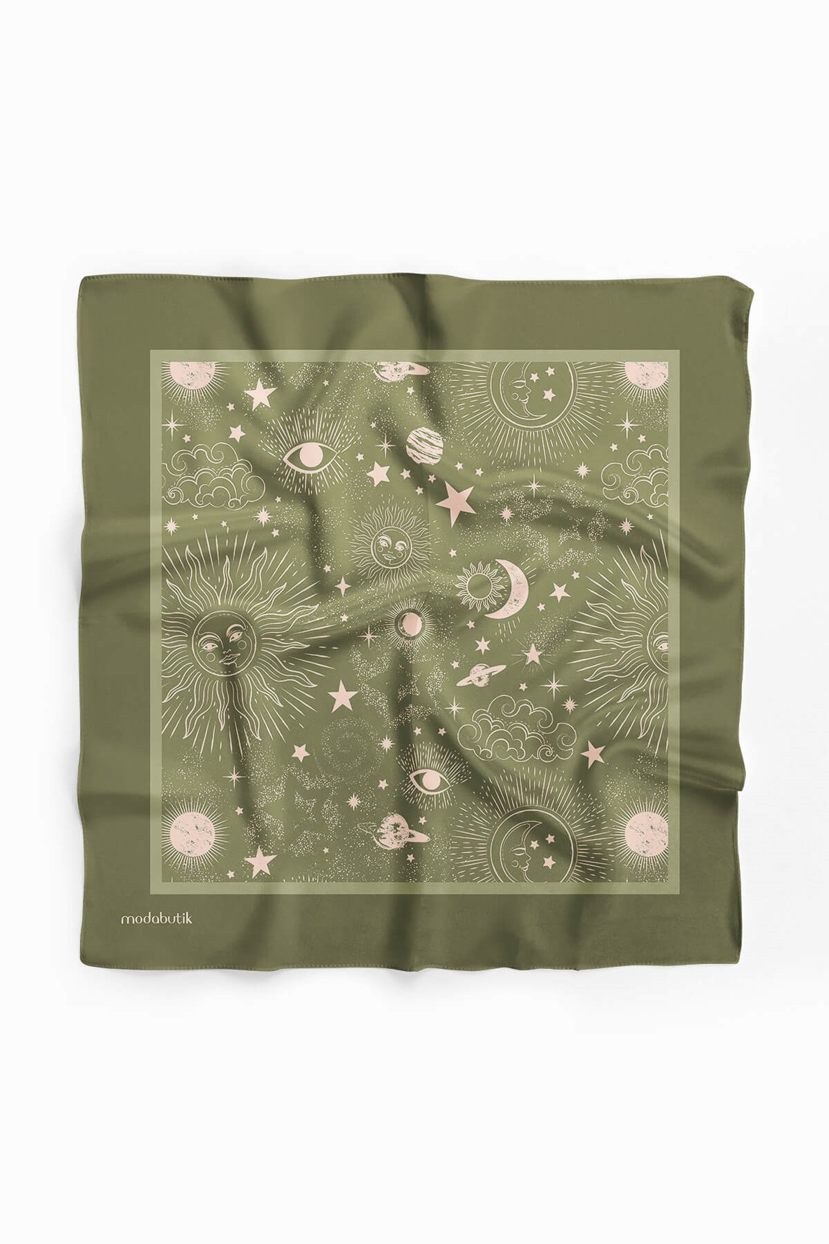 Modabutik Moon Desenli Bandana