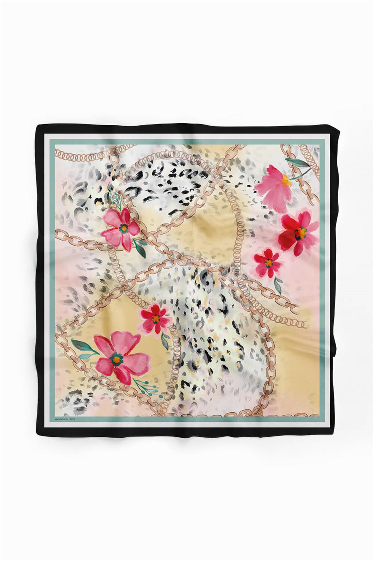 Violla G22 LEOPARD COLOR FLOWERS BANDANA