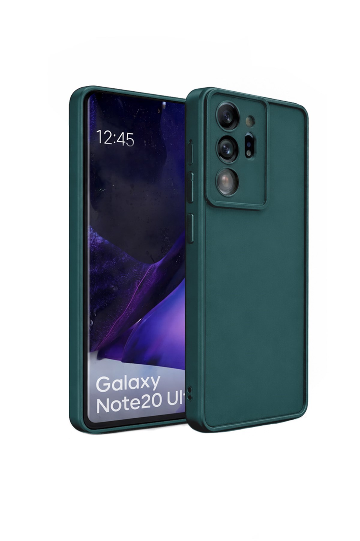 Samsung Galaxy Note 20 Ultra Kılıf – Kamera Çıkıntılı – Mat Silikon Telefon Kılıfı