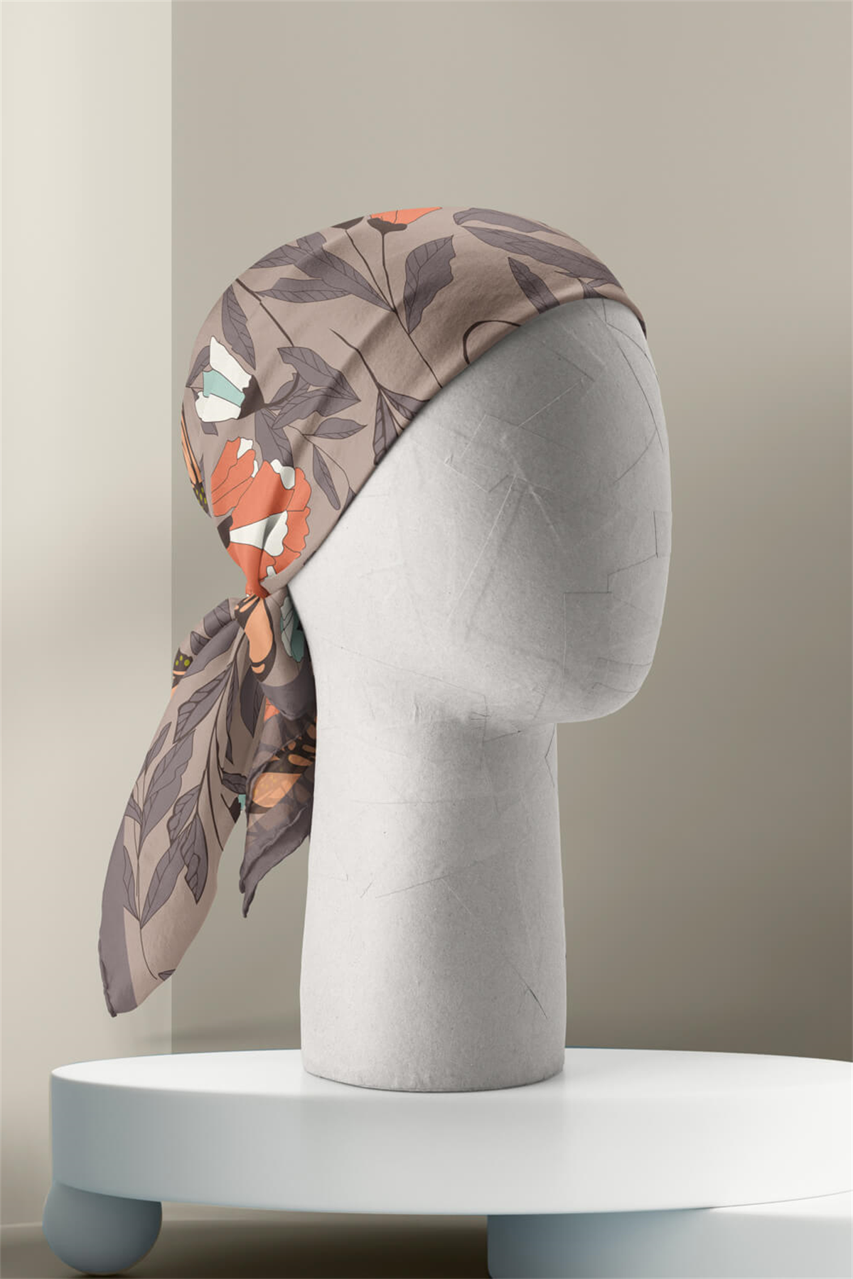 Z26 Modabutik Kelebek Desenli Bandana