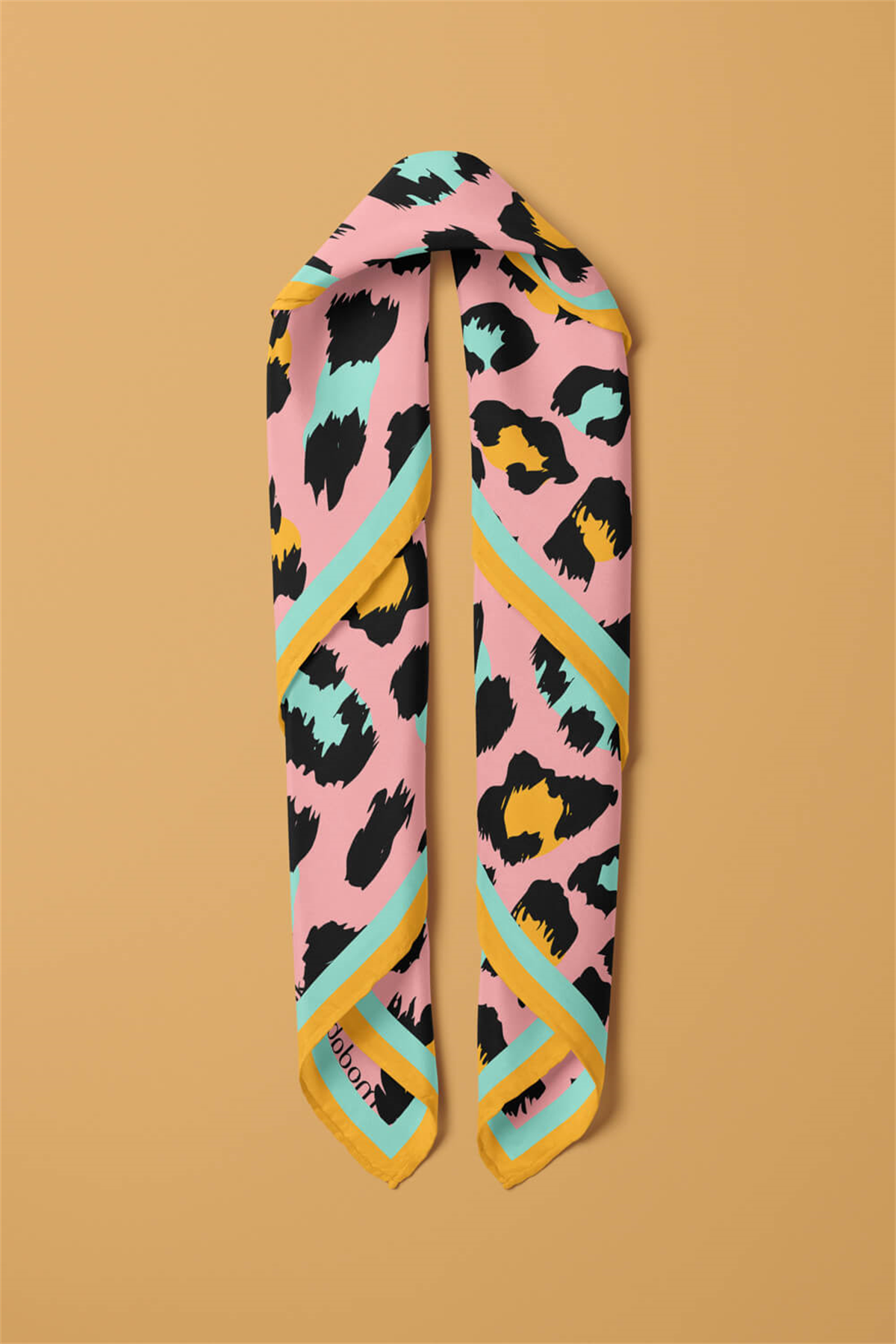 A84 Modabutik Leopar Desenli Bandana