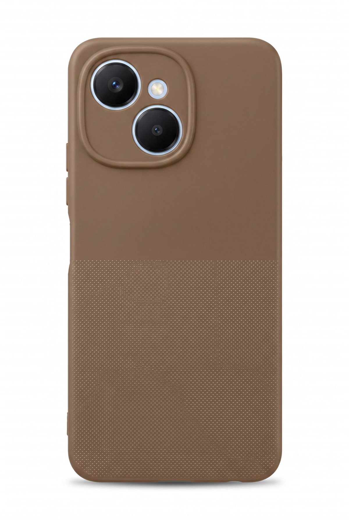 Tecno Spark 40C / Pop 10 Pro Uyumlu Kamera Korumalı Silikon Telefon Kılıfı Darbe Emici İçi Kadife Tırtıklı Kaymaz Yüzeyli Yumuşak Kılıf