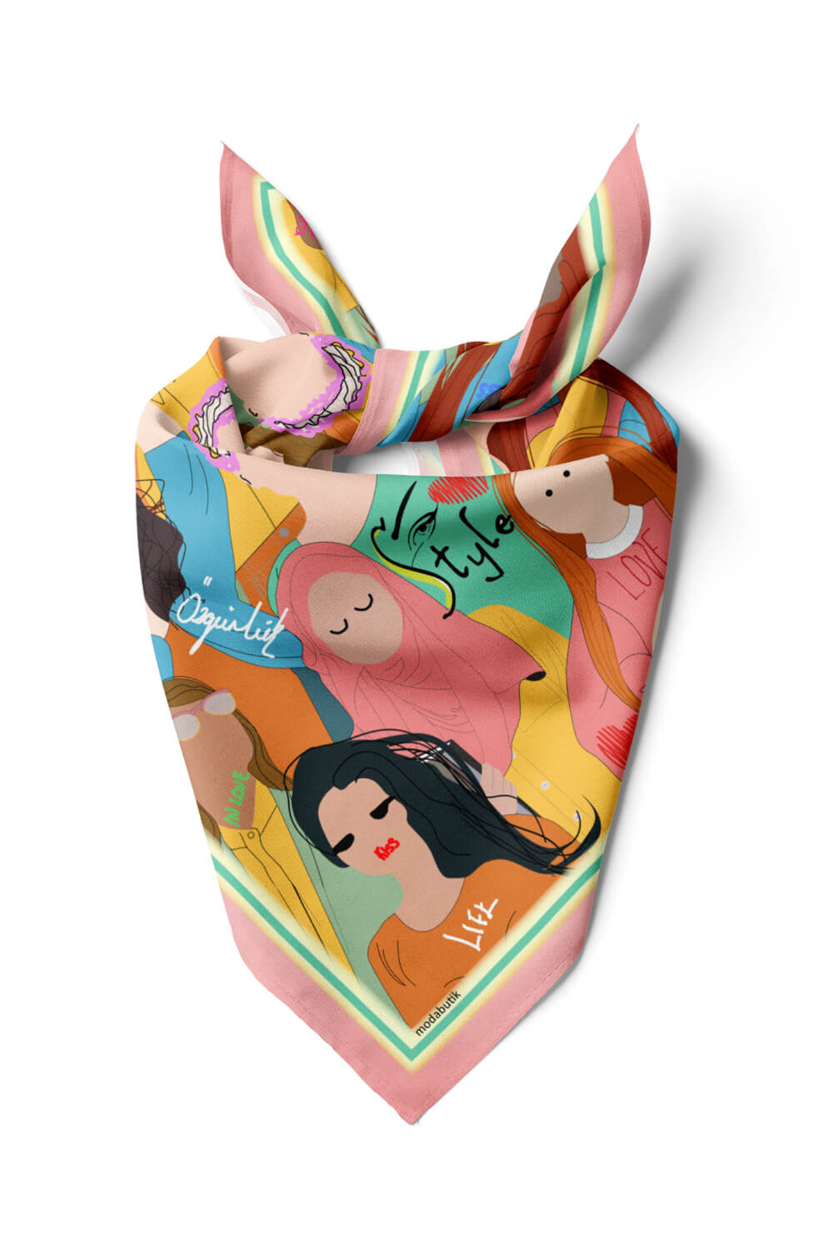 E74 MODERN WOMAN TASARIM BANDANA