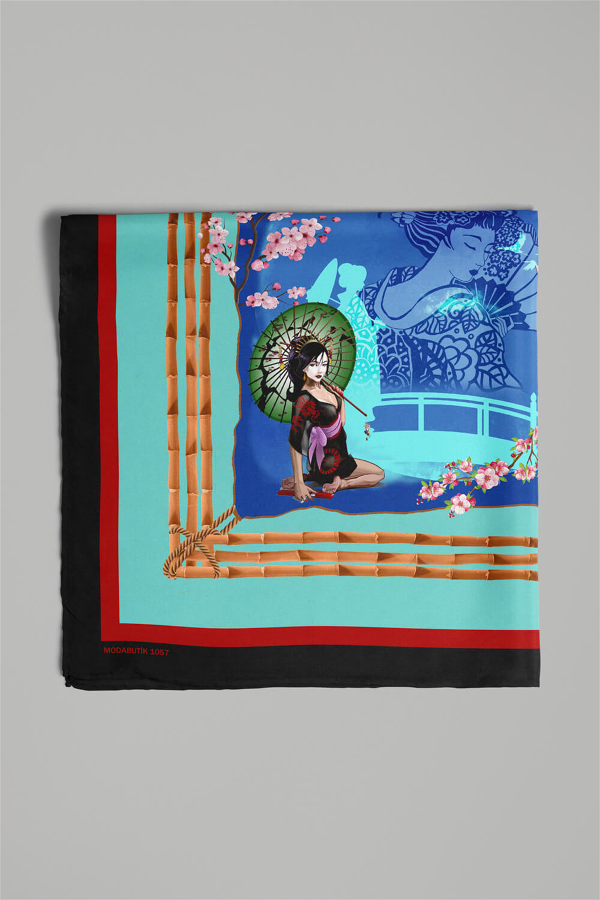 C48 KADIN DESENLİ BANDANA