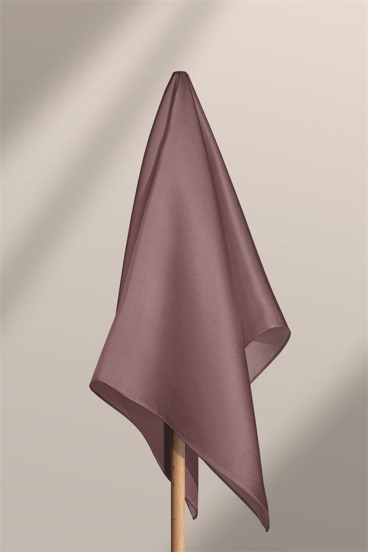 Şifon Gül Kurusu Bandana