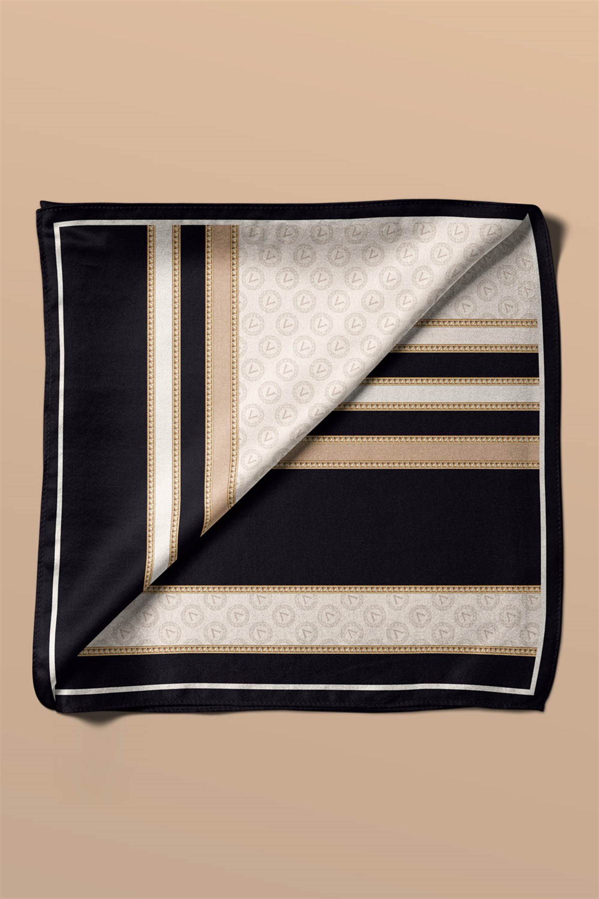 100% Silk Headscarf for Women - 22