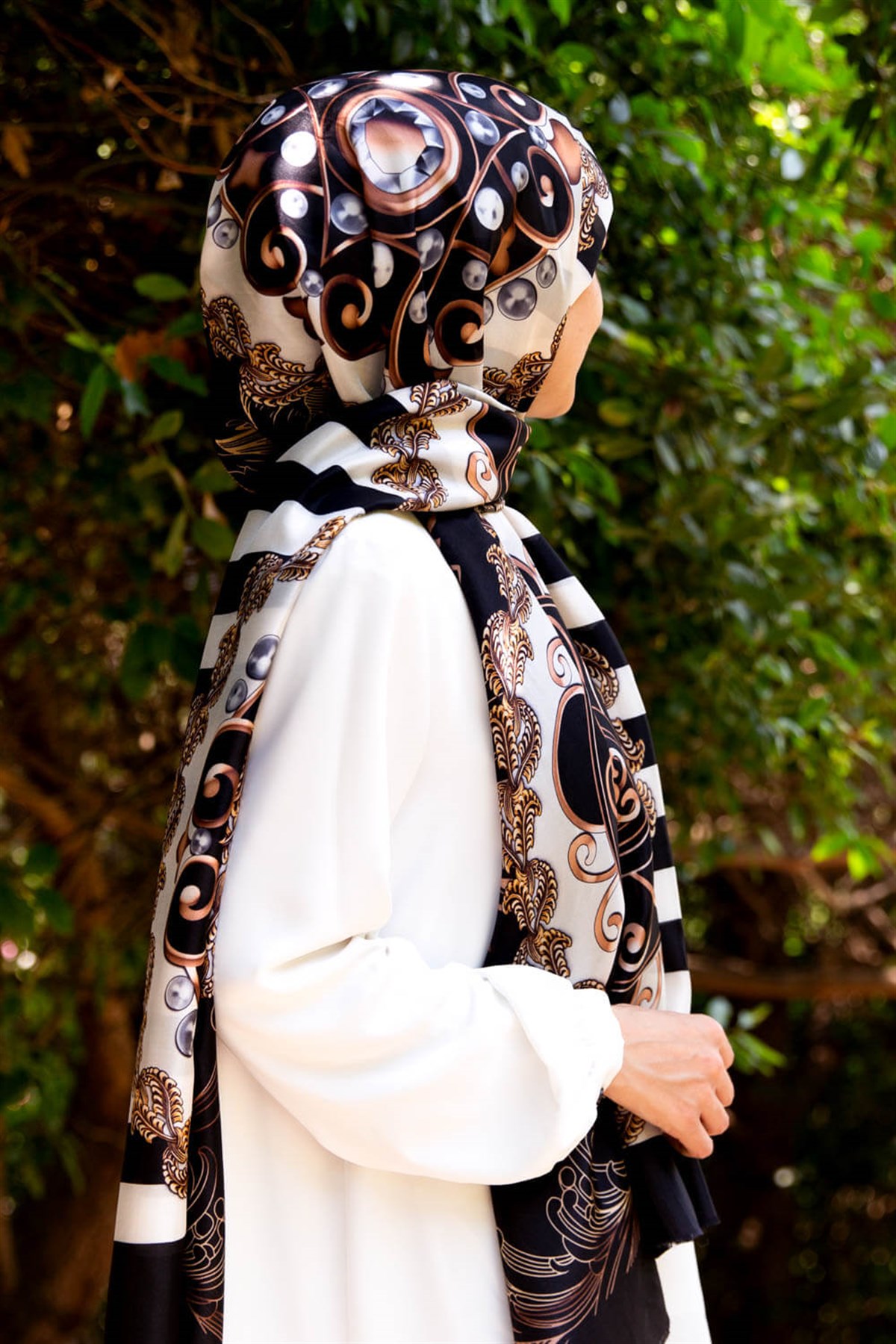 % 100 İPEK FRESH ŞAL