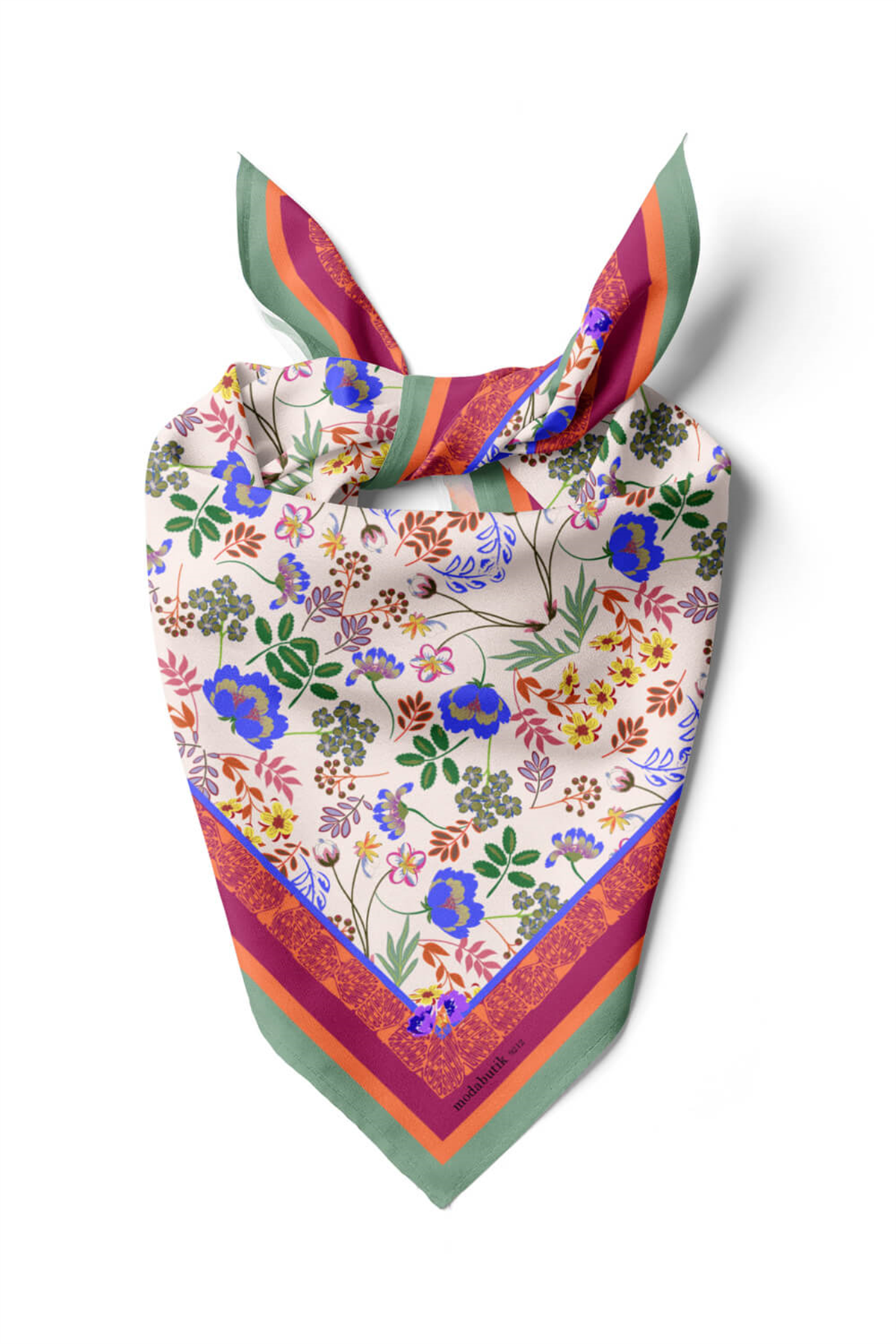 F118 KADIN DESENLİ BANDANA