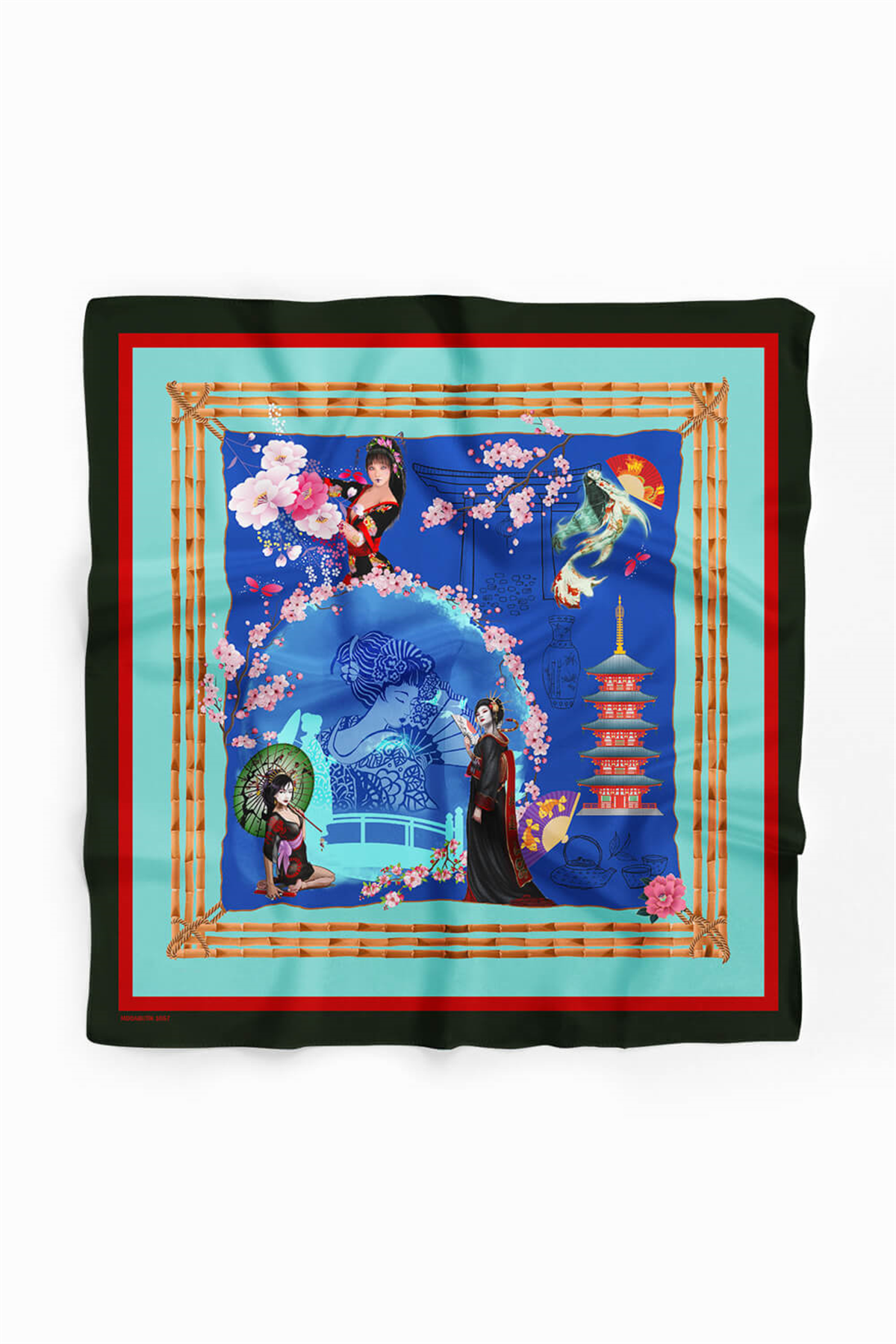 C48 KADIN DESENLİ BANDANA