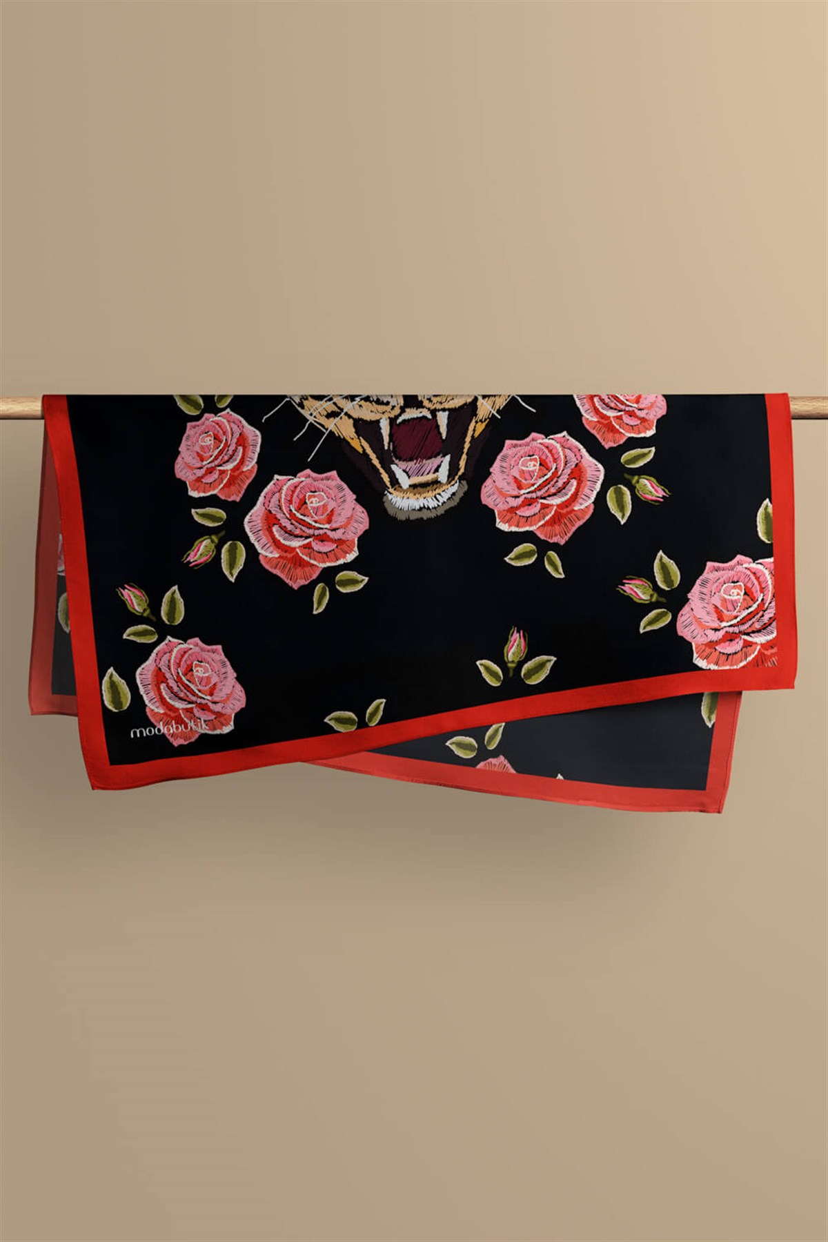 Violla Kaplan Desenli Bandana