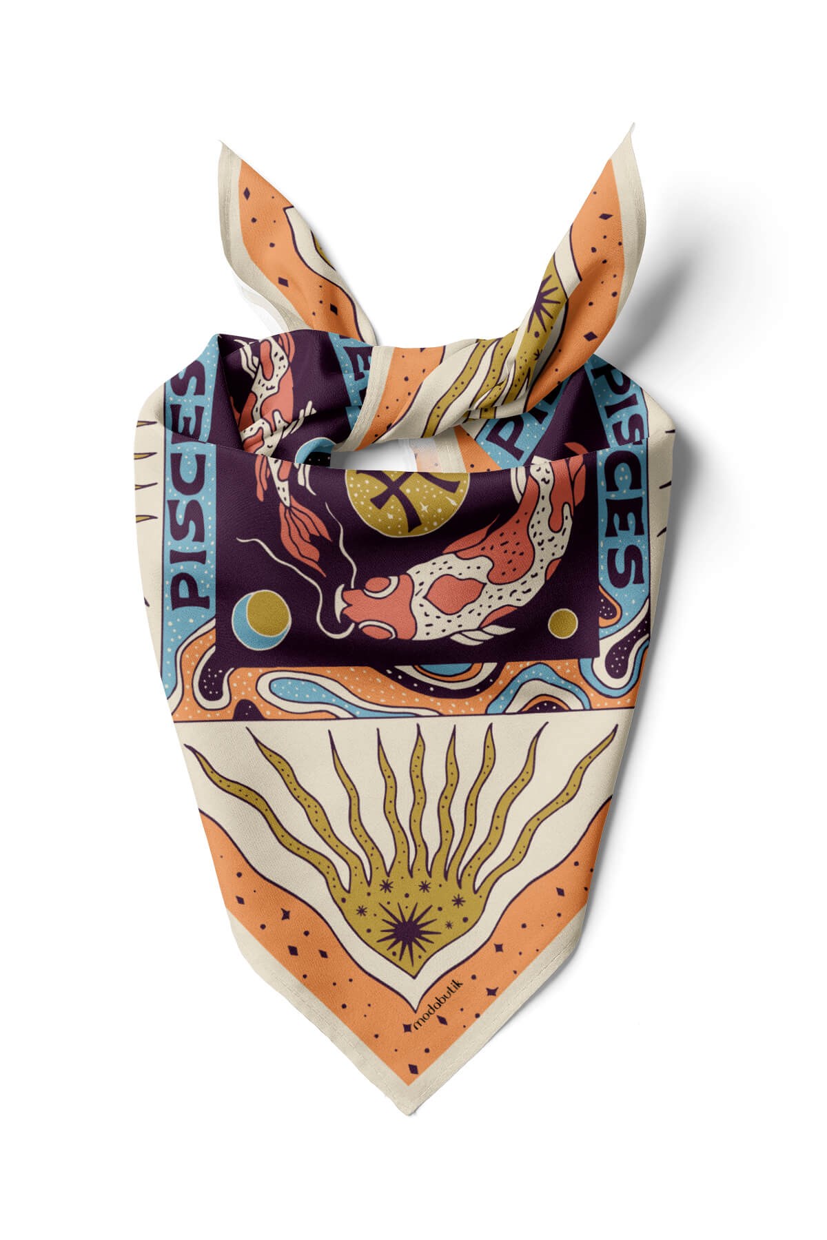 Violla Balık Burcu Bandana