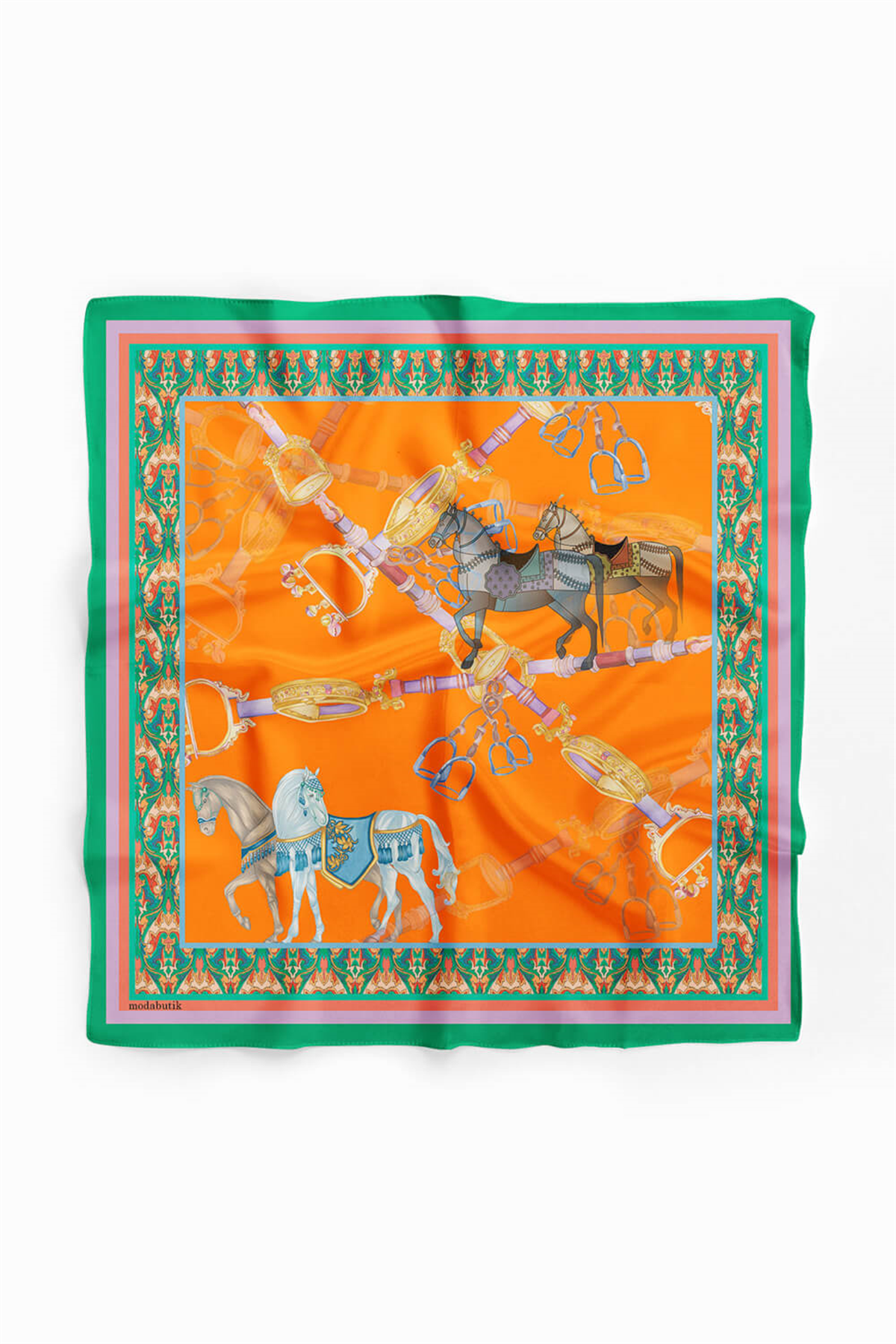 MODERN HORSE  SOYUT TASARIMLI BANDANA DG12108