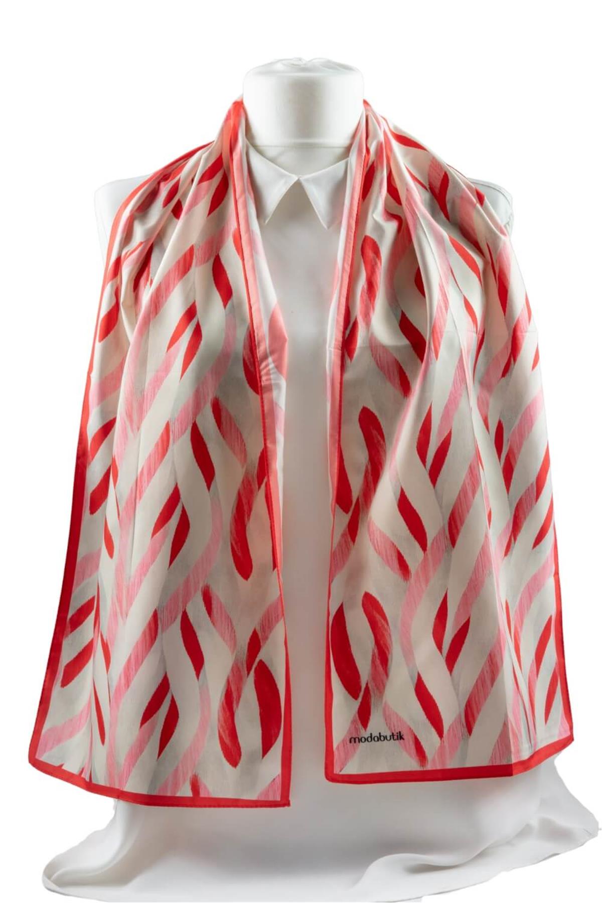 Modabutik Geometri Desenli Fular