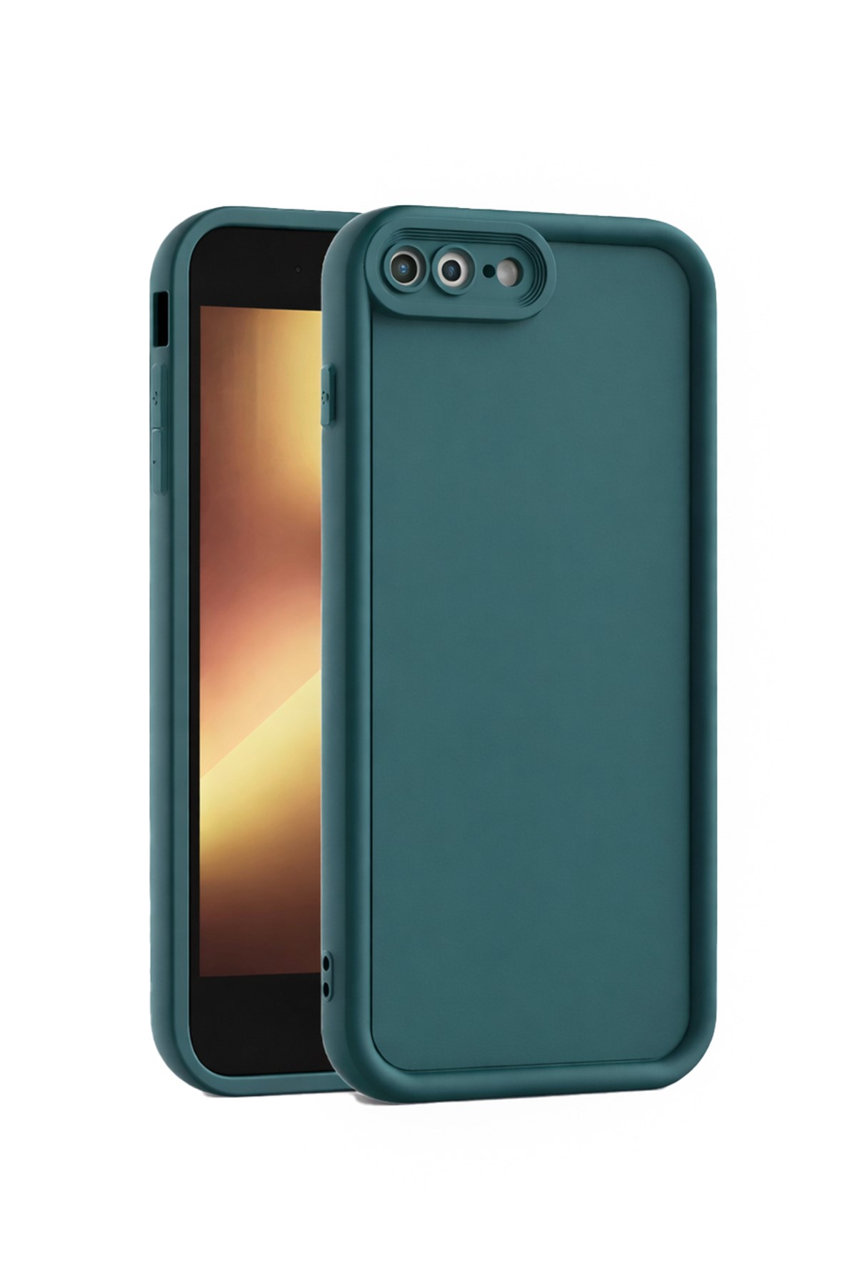 iPhone 7 Plus Kılıf – Kamera Çıkıntılı – Mat Silikon Telefon Kılıfı