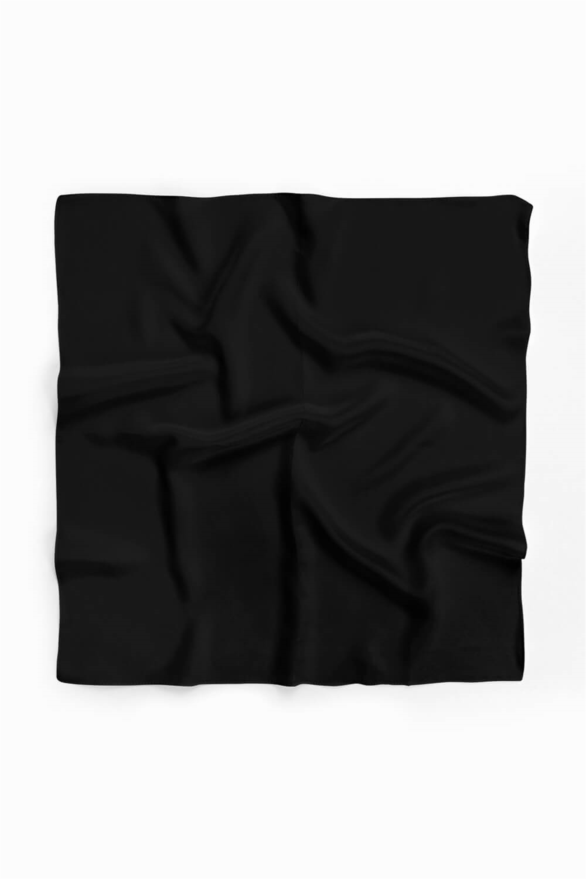 Şifon Siyah Bandana