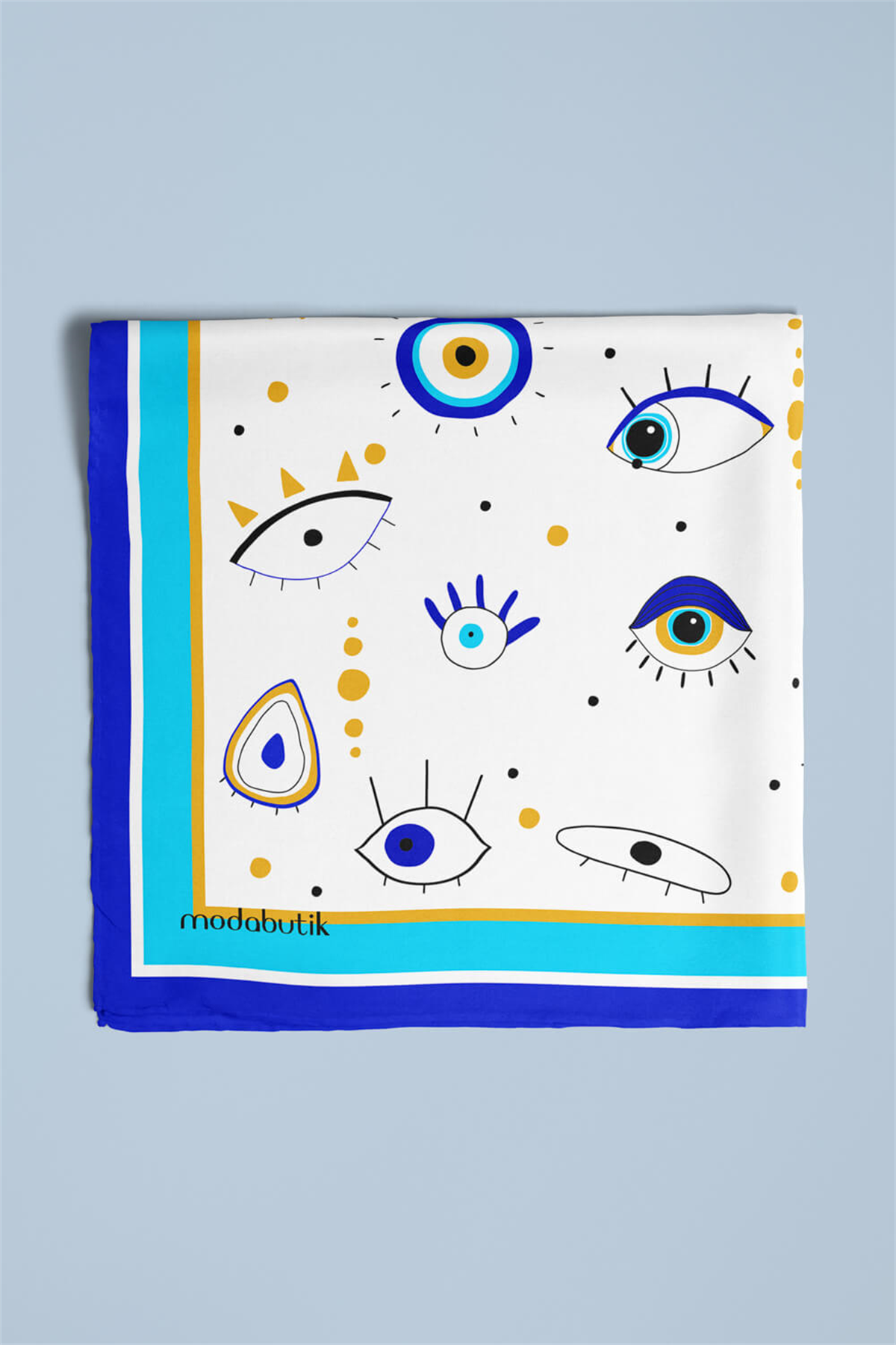 Modabutik Nazar Boncuklu Bandana