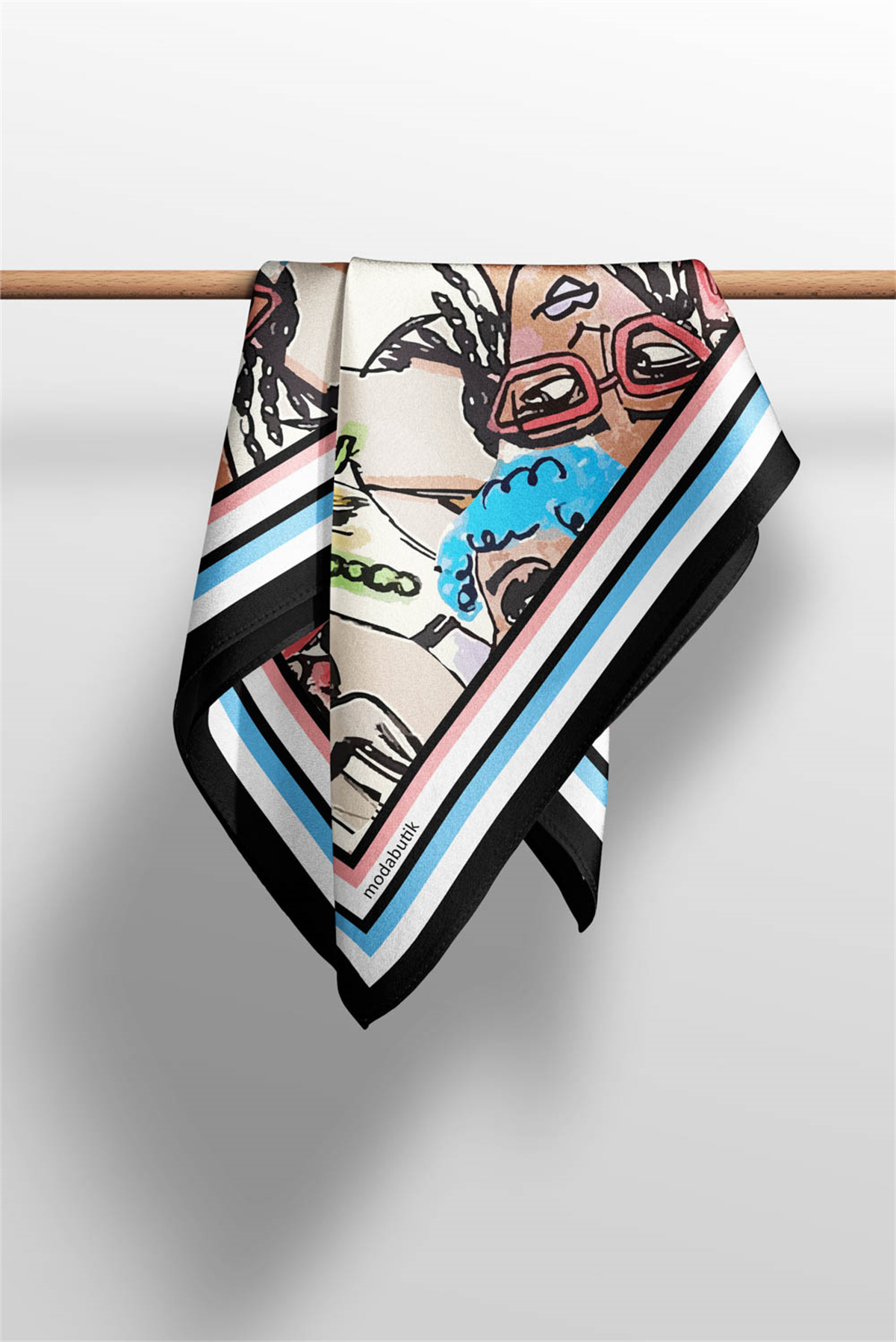 F98 MODERN WOMEN TASARIM BANDANA