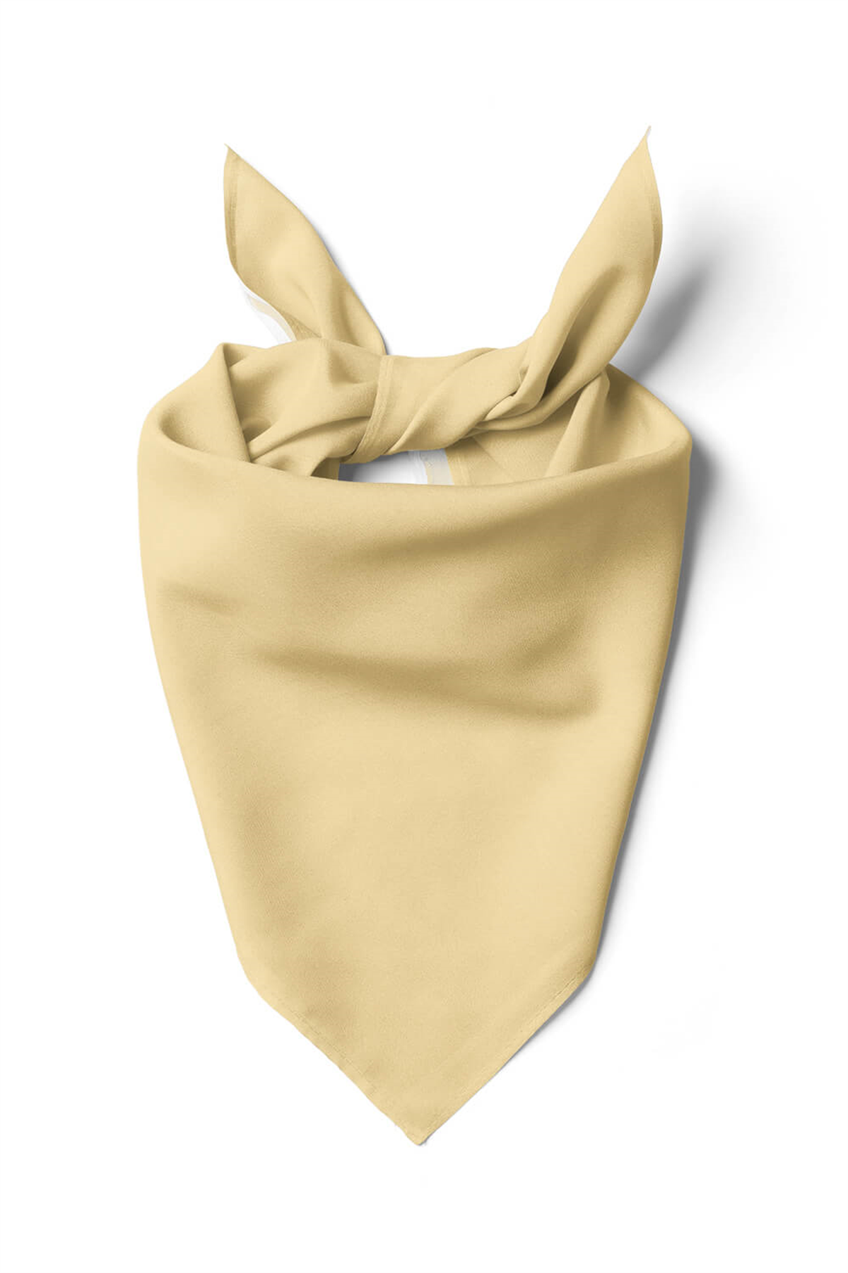 Şifon Sarı Bandana