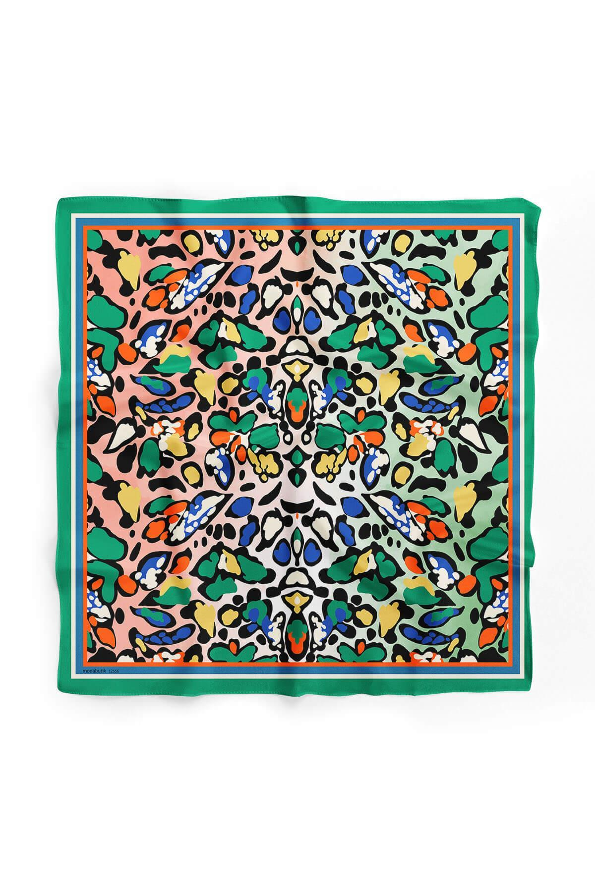 D26 WATERCOLOR LEOPARD BANDANA