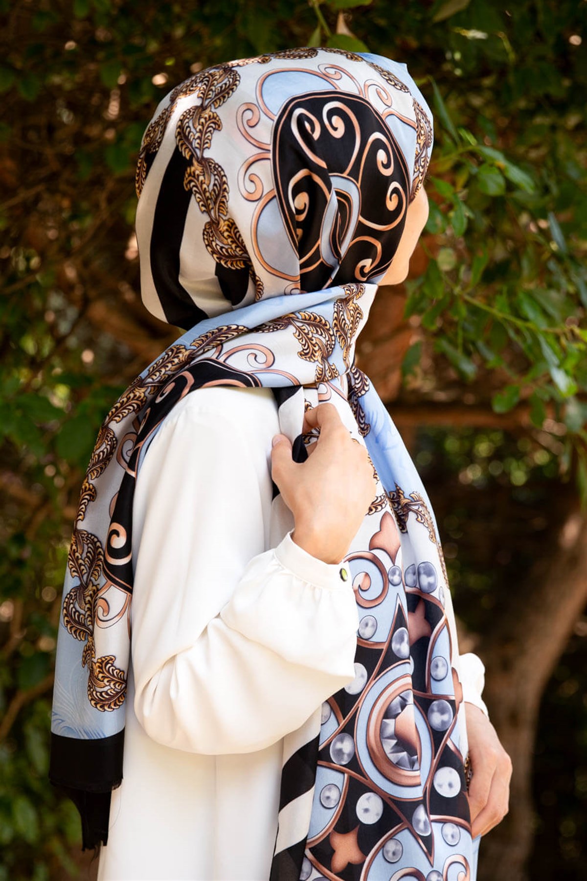 % 100 İPEK FRESH ŞAL