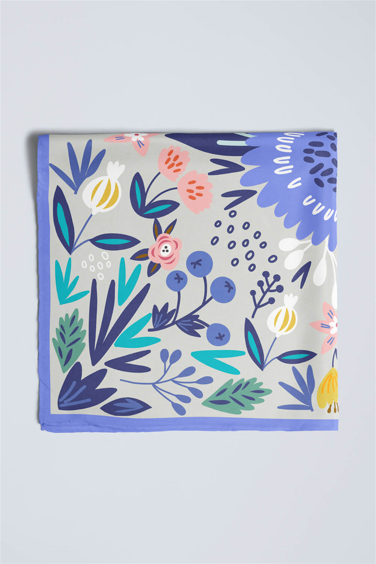 Modabutik Çiçek Desenli Bandana