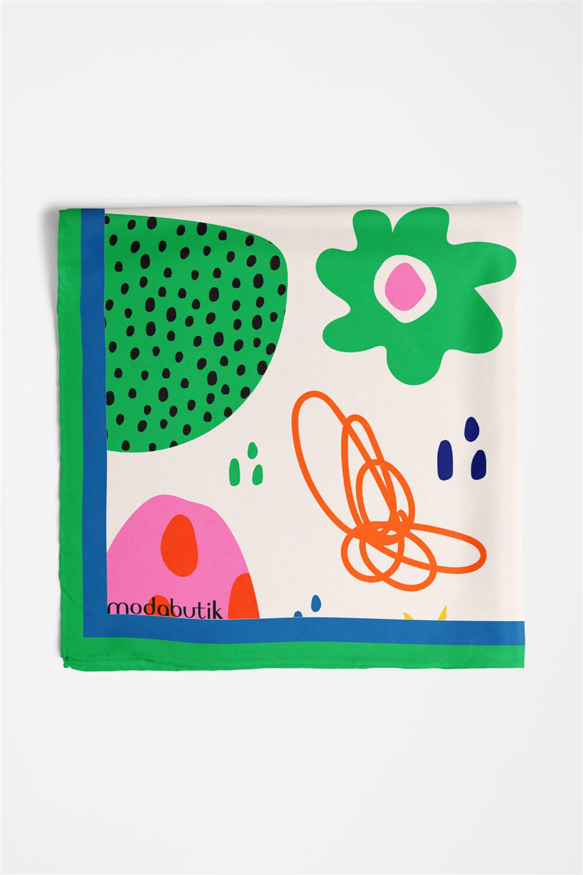 Violla Geometrik Desenli Bandana