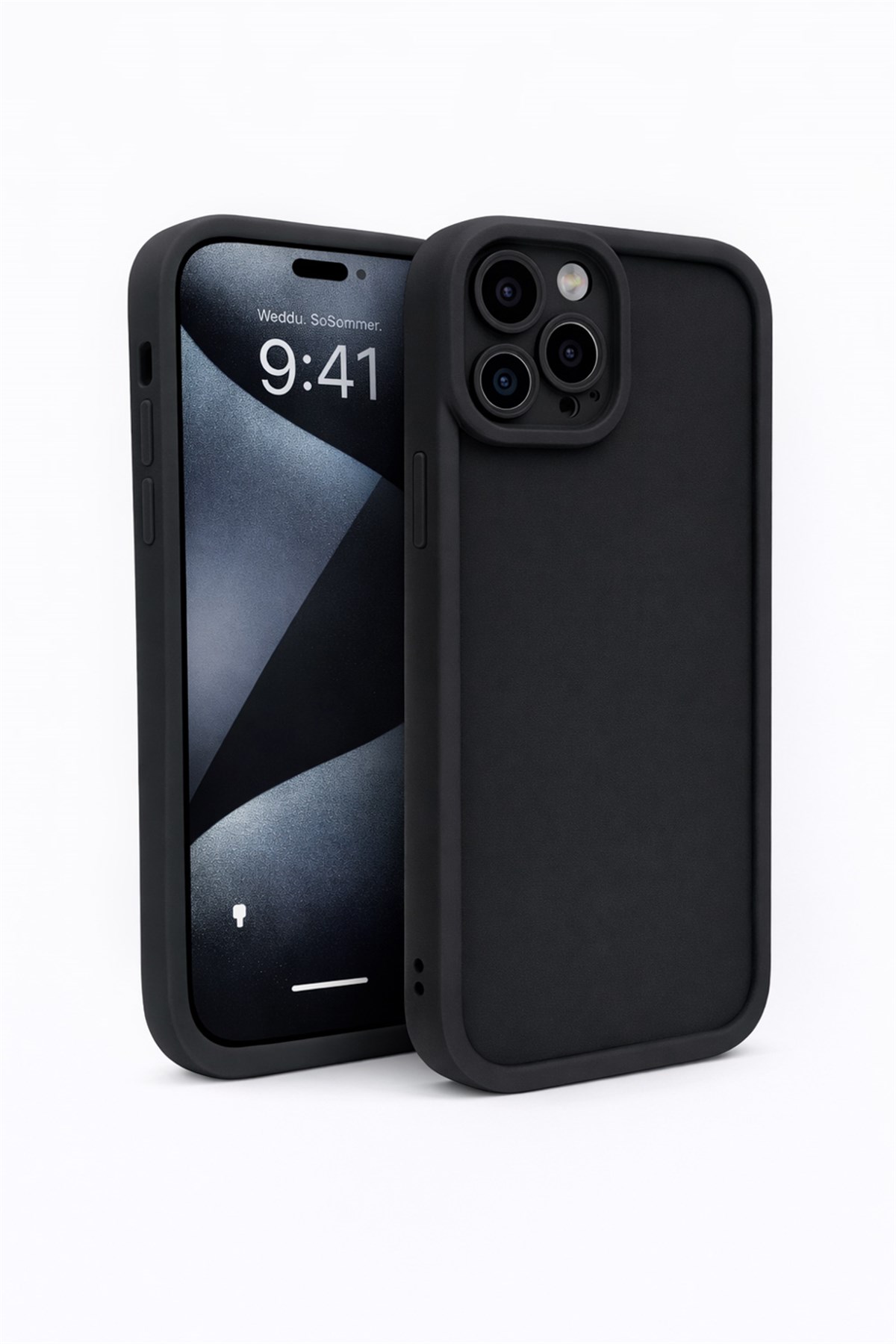 iPhone 13 Pro Kılıf – Kamera Çıkıntılı – Mat Silikon Telefon Kılıfı