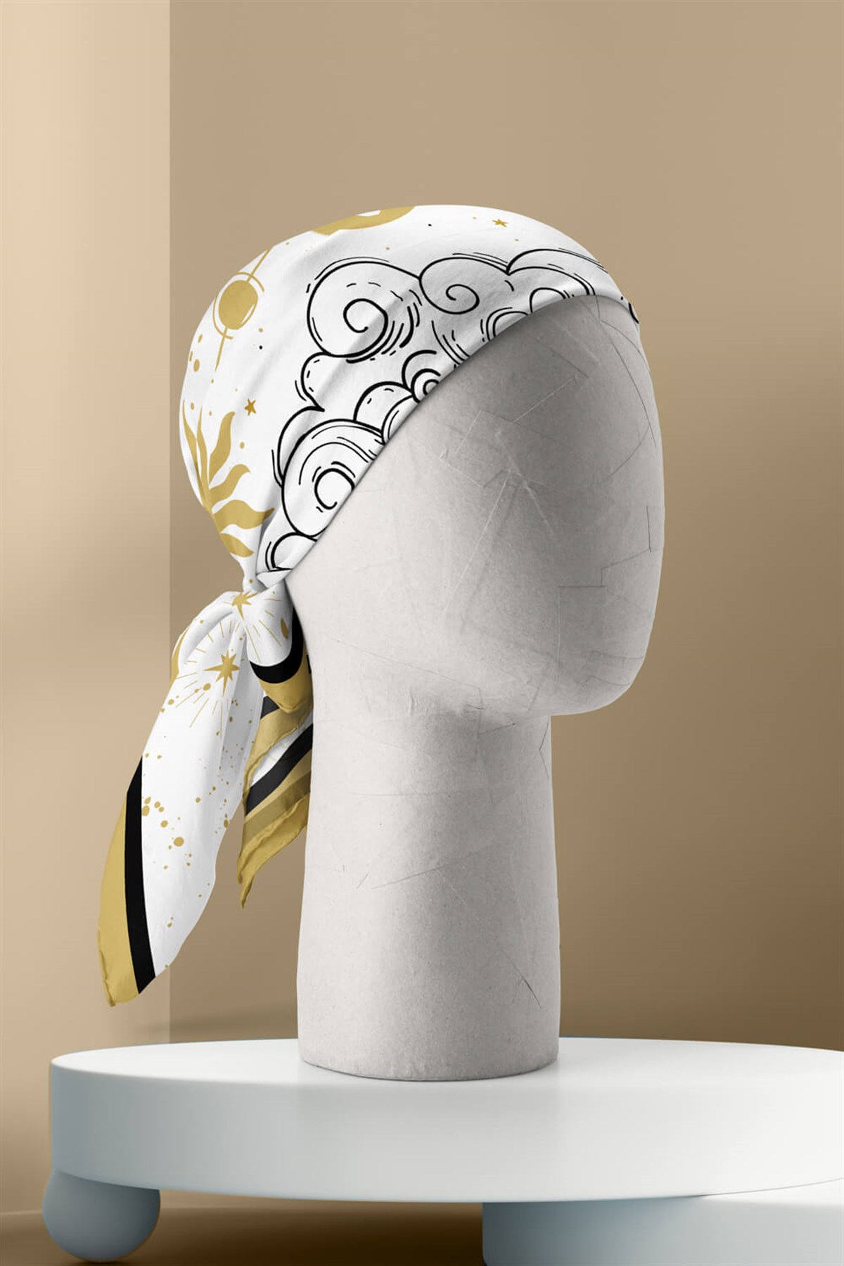 Violla Gold Star Bandana