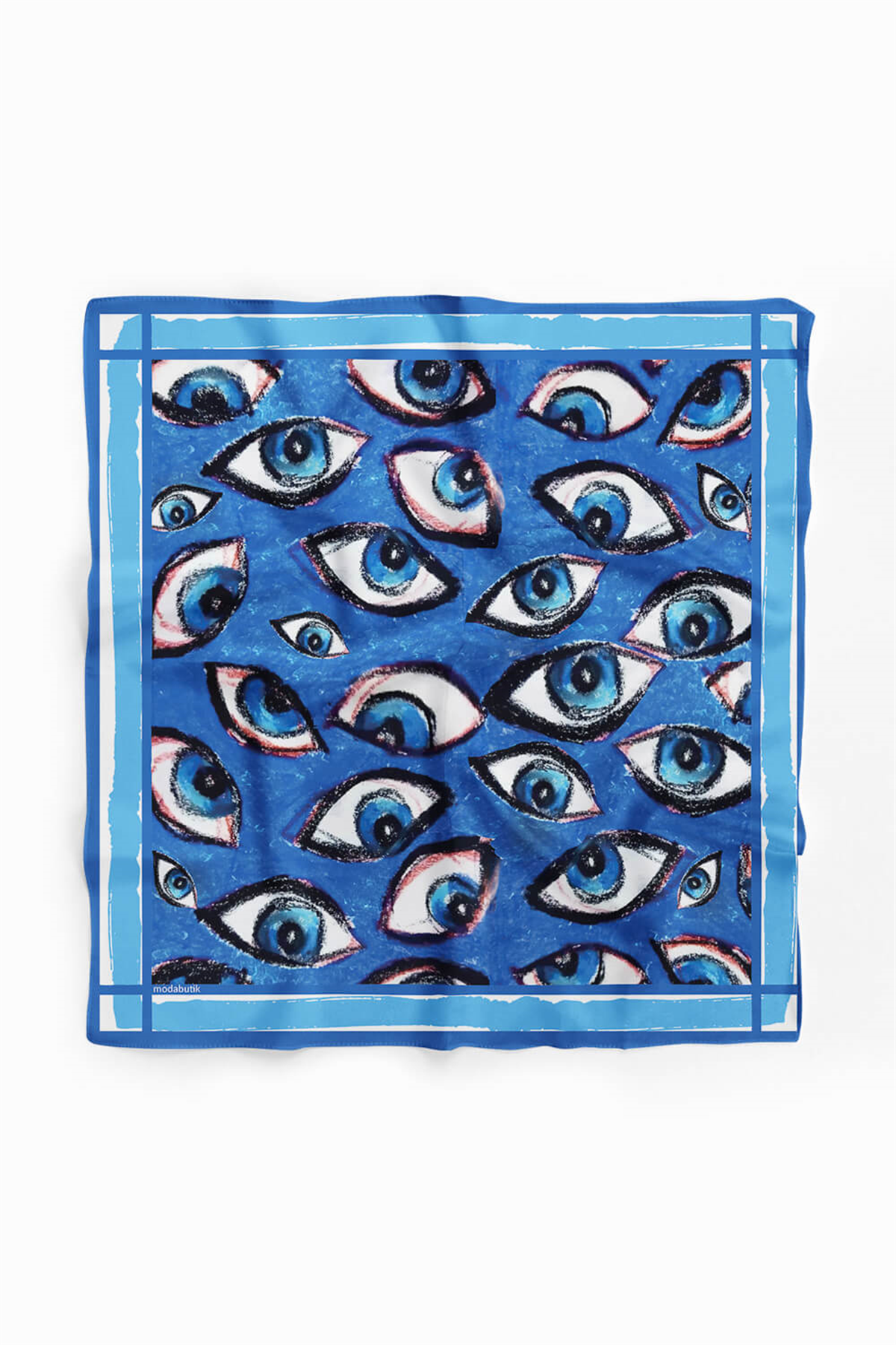 A13 OUL PASTEL BLUE TASARIM BANDANA