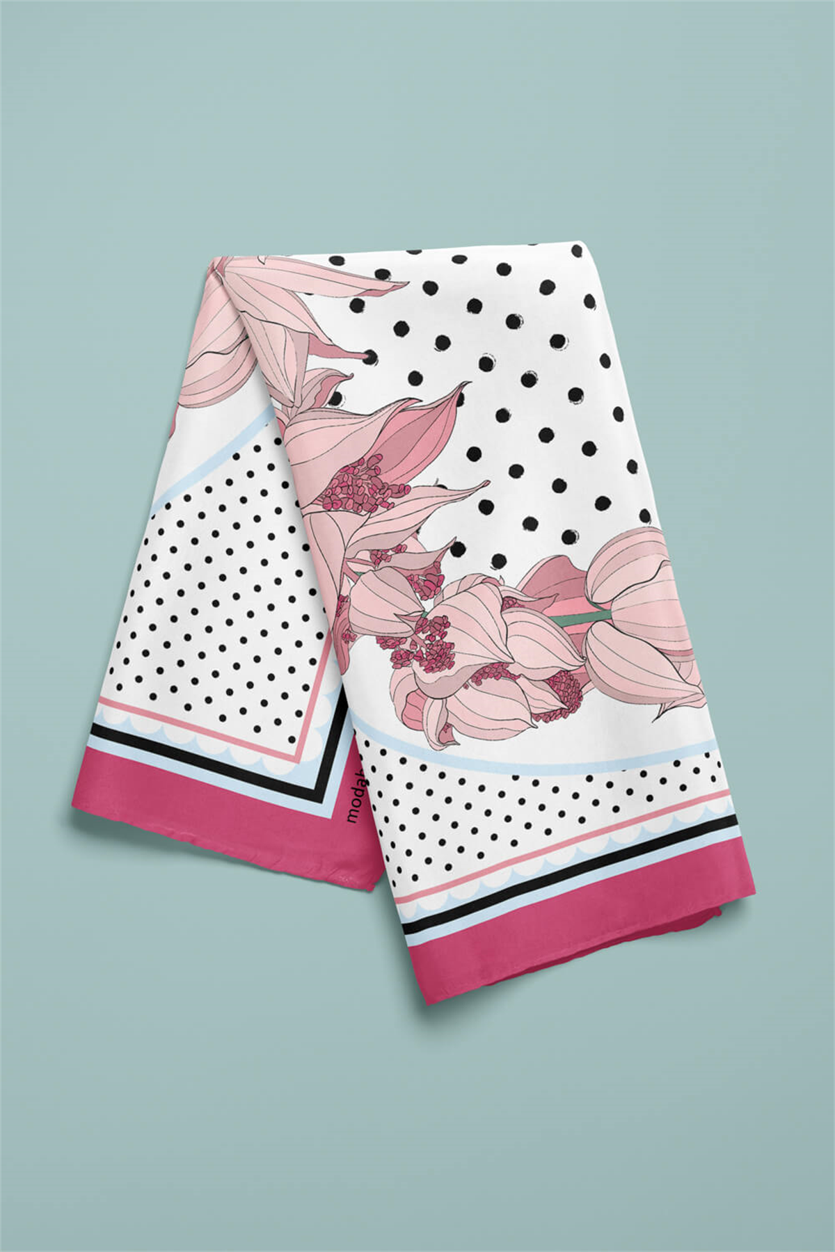 F78 DELICATE FLOWERS BANDANA
