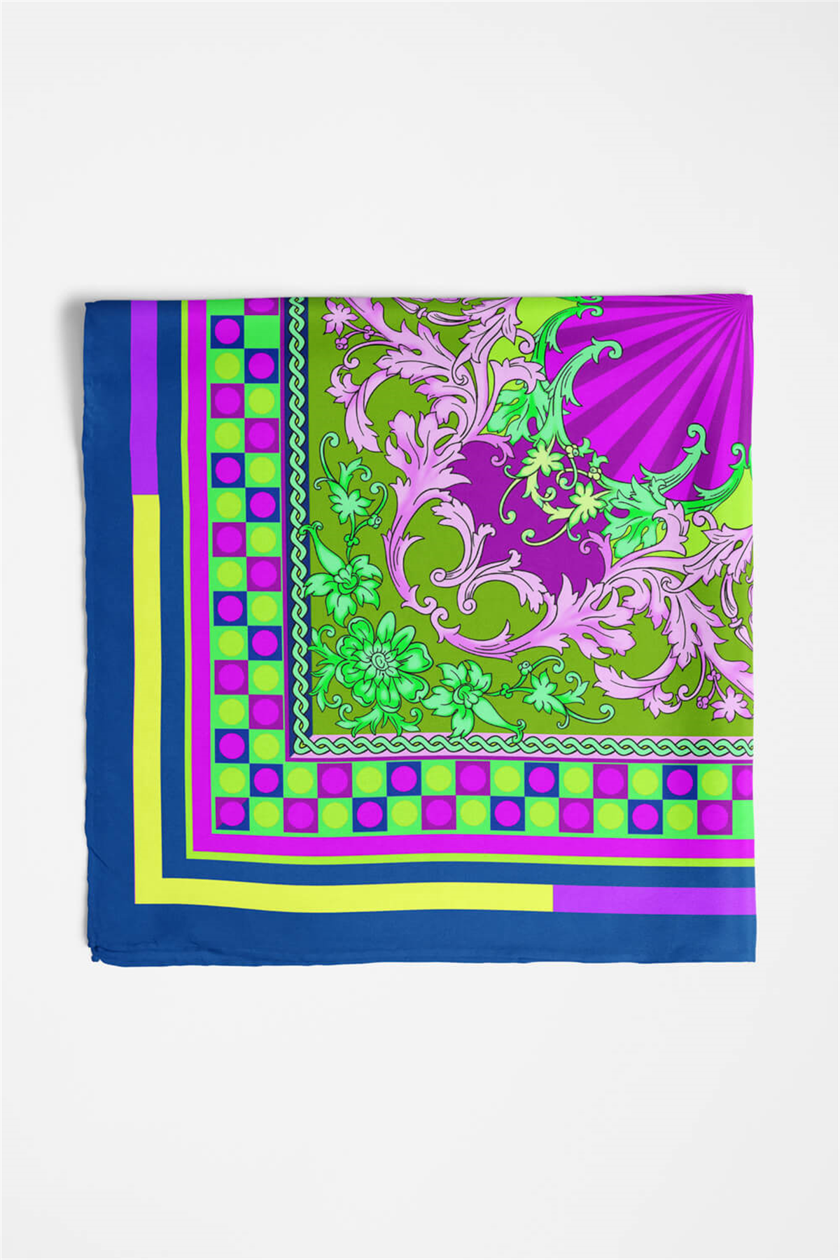 F107 BAROC TASARIMLI BANDANA