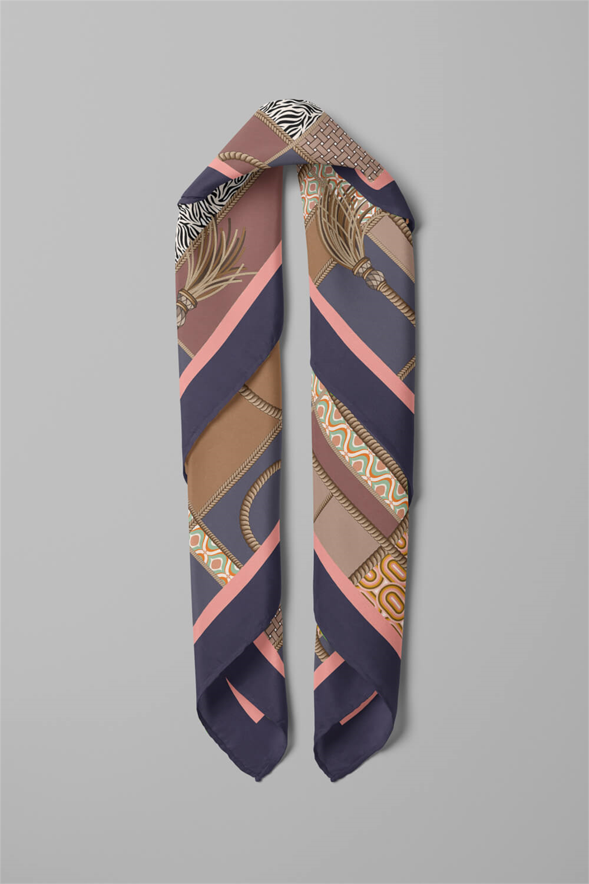 C39 KADIN DESENLİ BANDANA