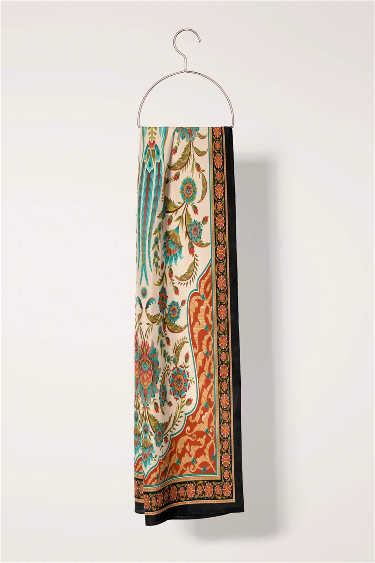 Modabutik Çiçek Desenli Kadın Fular