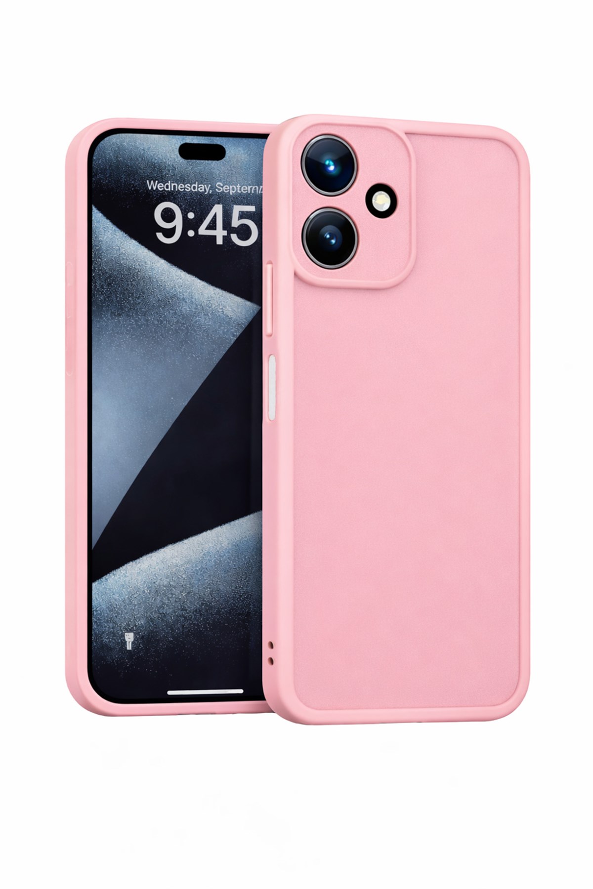 infinix Hot30Play Kılıf – Kamera Çıkıntılı – Mat Silikon Telefon Kılıfı