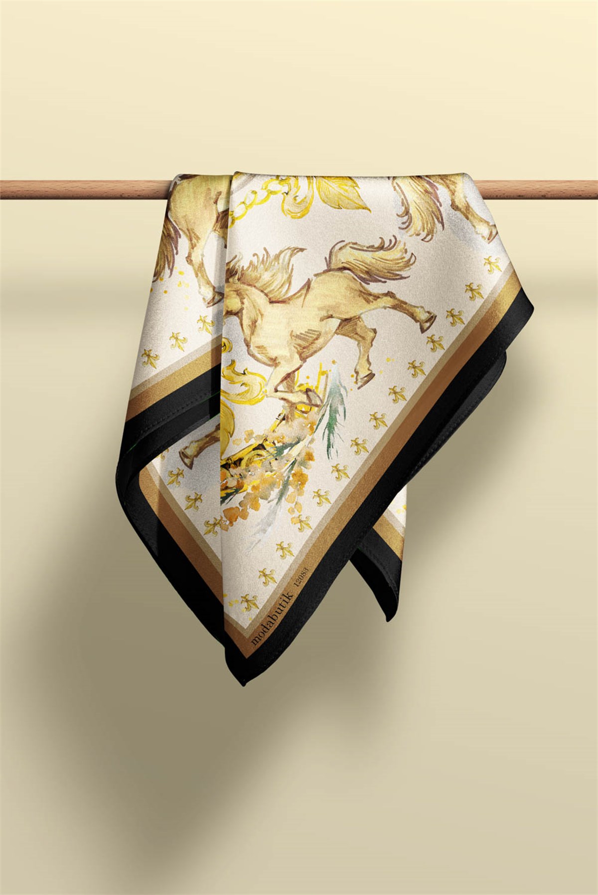 Violla BAROK TASARIMLI BANDANA DG12083