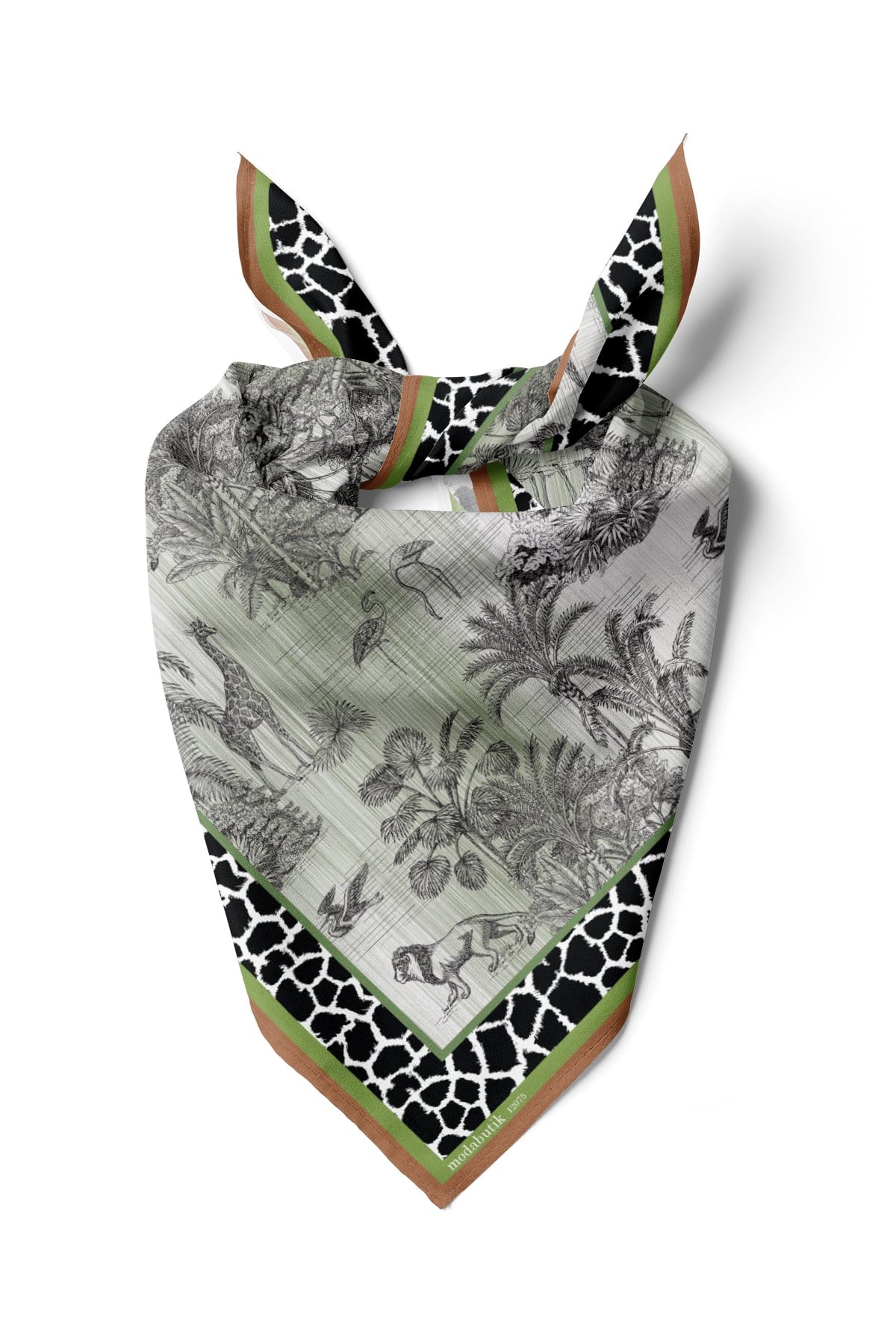Violla D86 AMAZON DESENLİ BANDANA DG12075