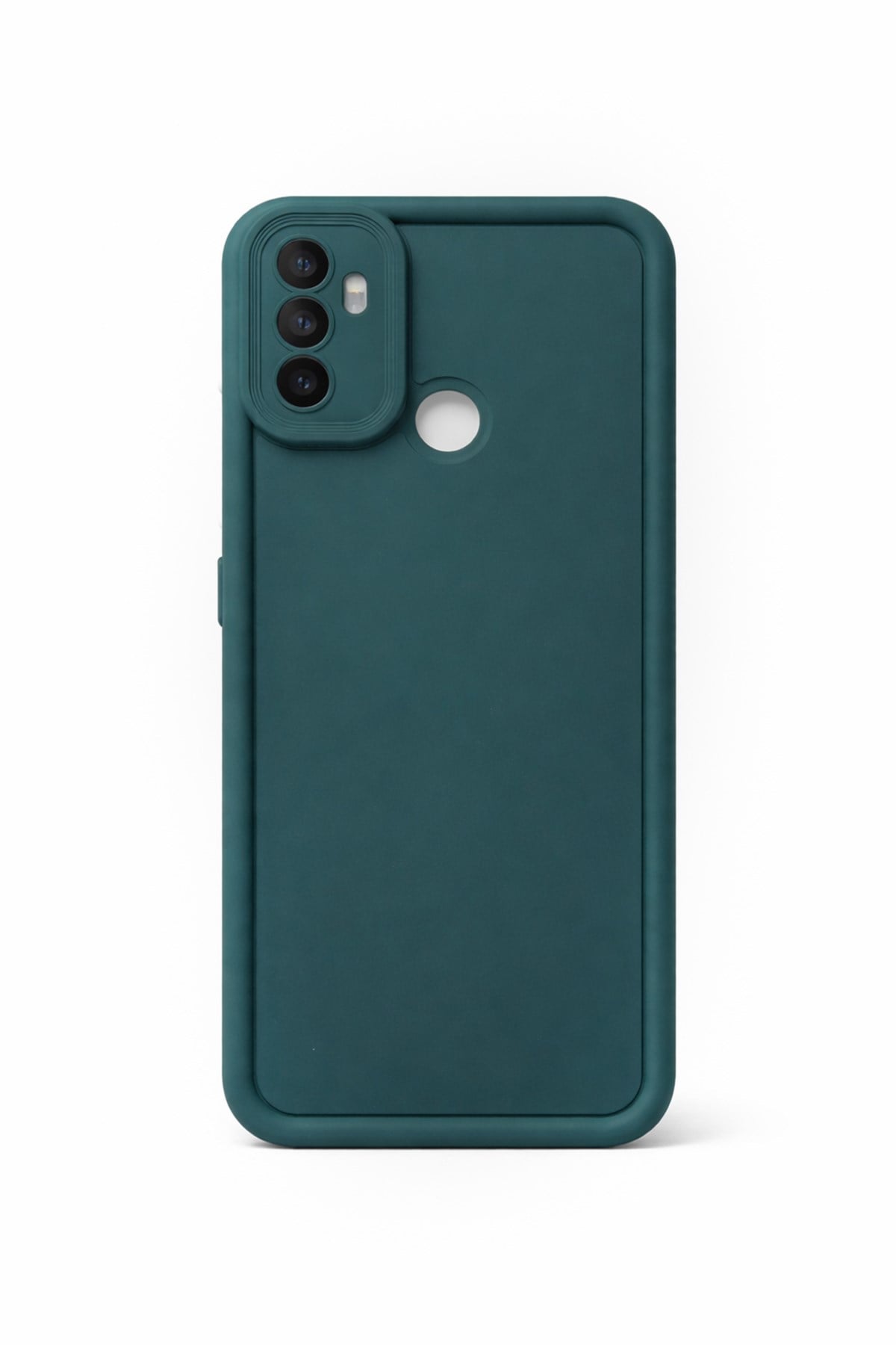 Oppo A53 4G Uyumlu Kamera Çıkıntılı Mat Silikon Telefon Kılıfı