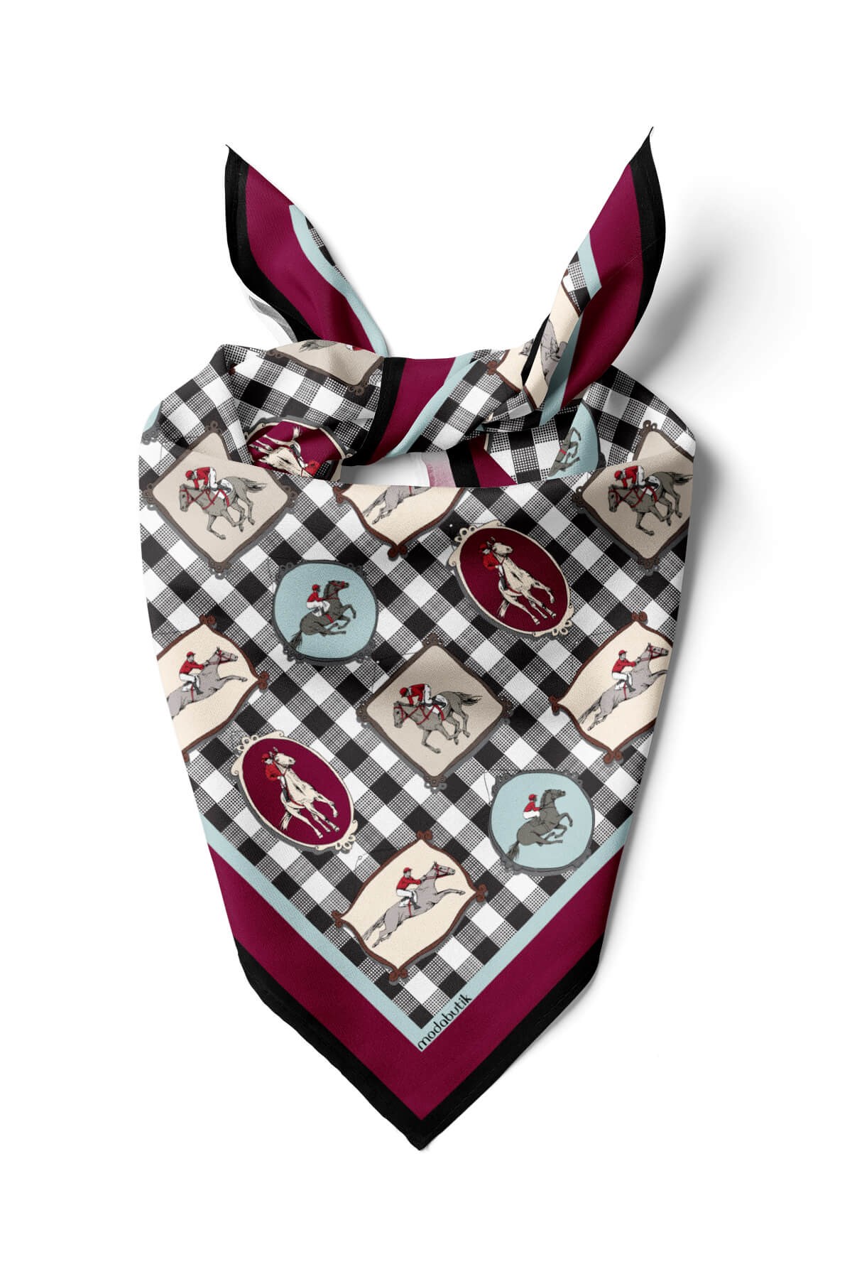 H34 Violla At Desenli Bandana
