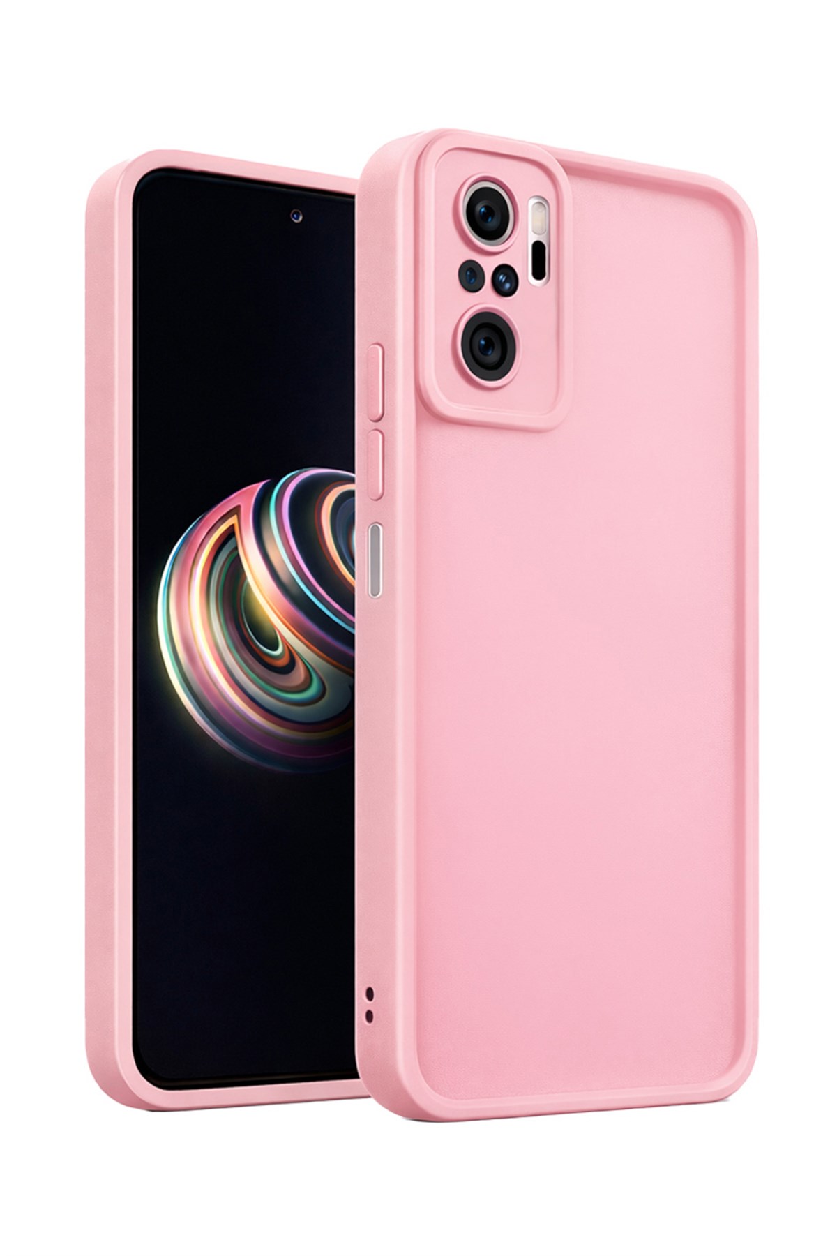 Xiaomi Redmi Note 10 / Redmi Note 10S / Redmi Note 11 SE Kılıf – Kamera Çıkıntılı – Mat Silikon Telefon Kılıfı