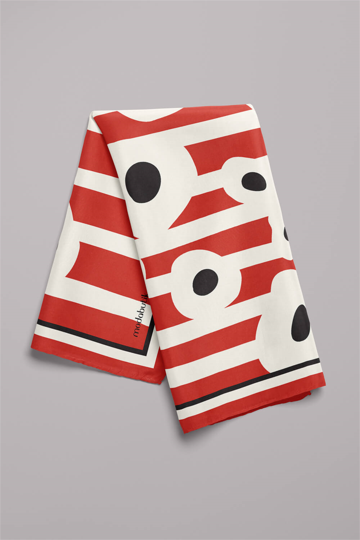 A108 Modabutik Geometrik Desenli Bandana