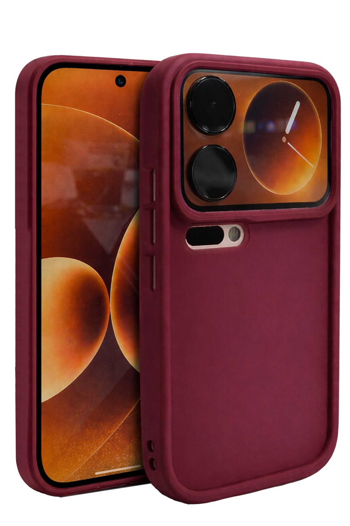 mi 17 Pro Kılıf – Kamera Çıkıntılı – Mat Silikon Telefon Kılıfı