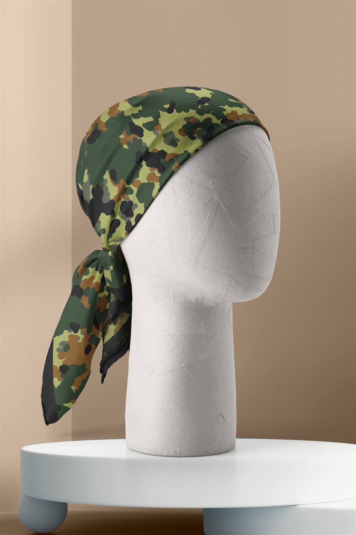 A85 Violla Kamuflaj Desenli Bandana
