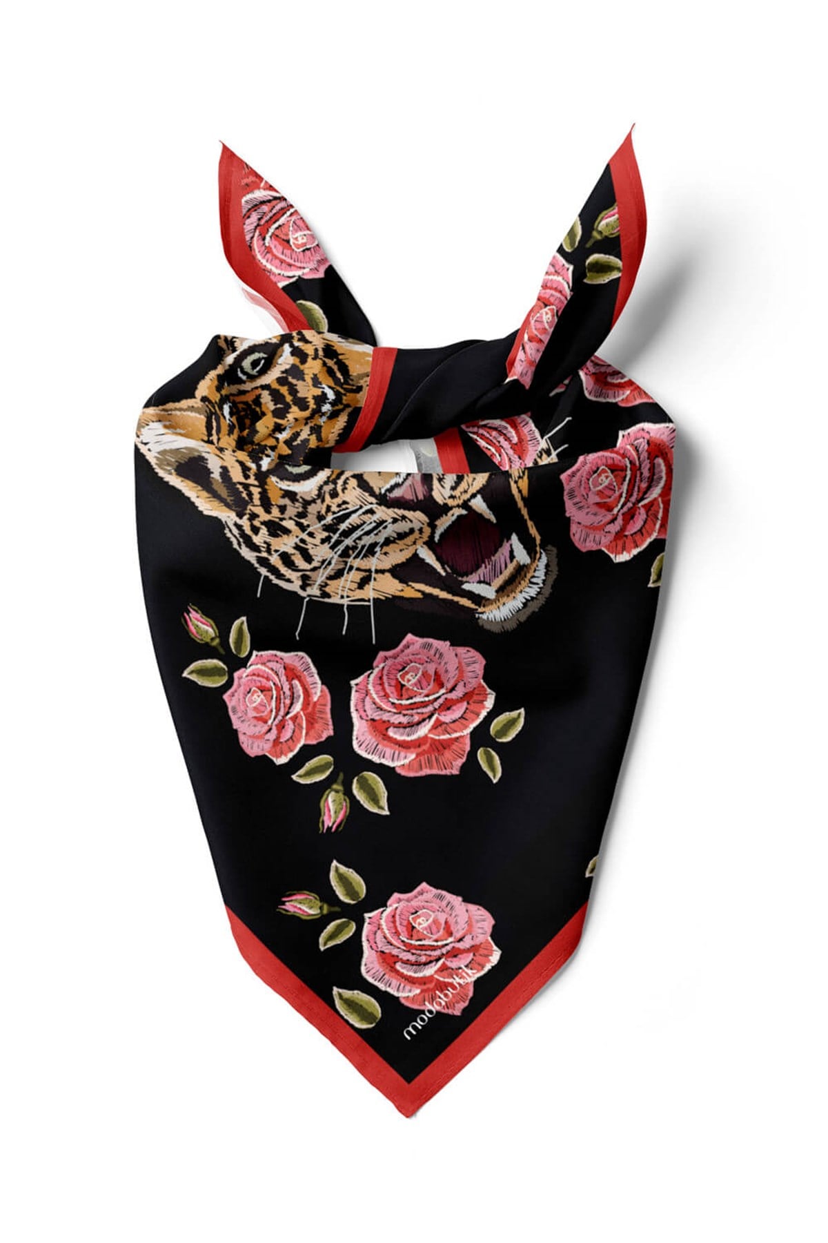 Violla Kaplan Desenli Bandana