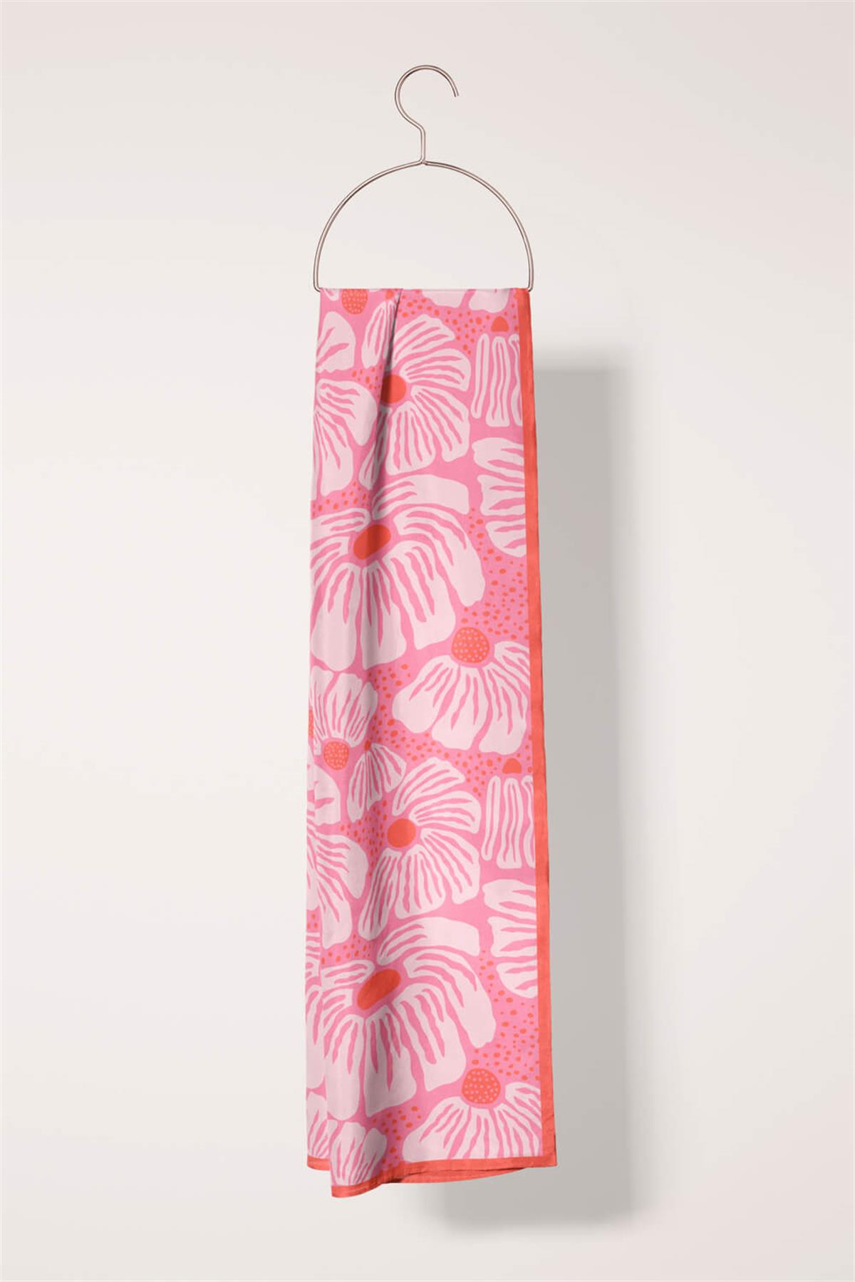 Modabutik Çiçek Desenli Fular