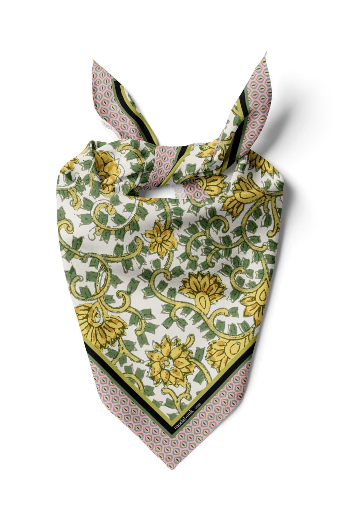 Violla D87 KADIN DESENLİ BANDANA DG-584