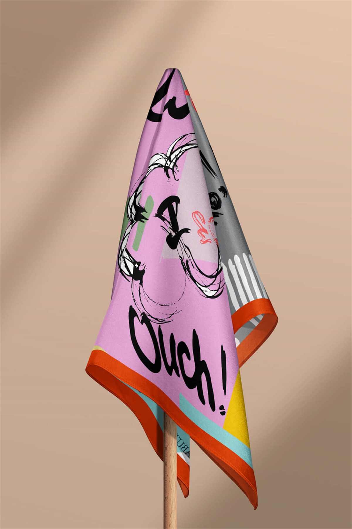 B15 KADIN DESENLİ BANDANA