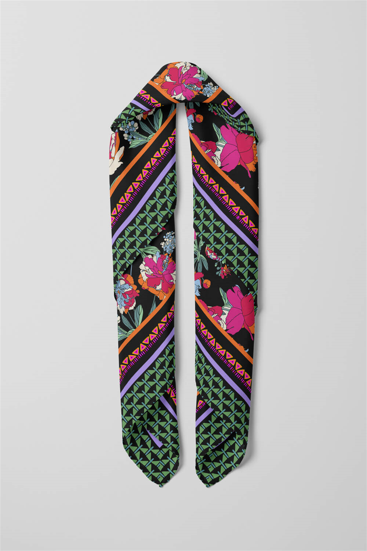 Y96 KADIN DESENLİ BANDANA
