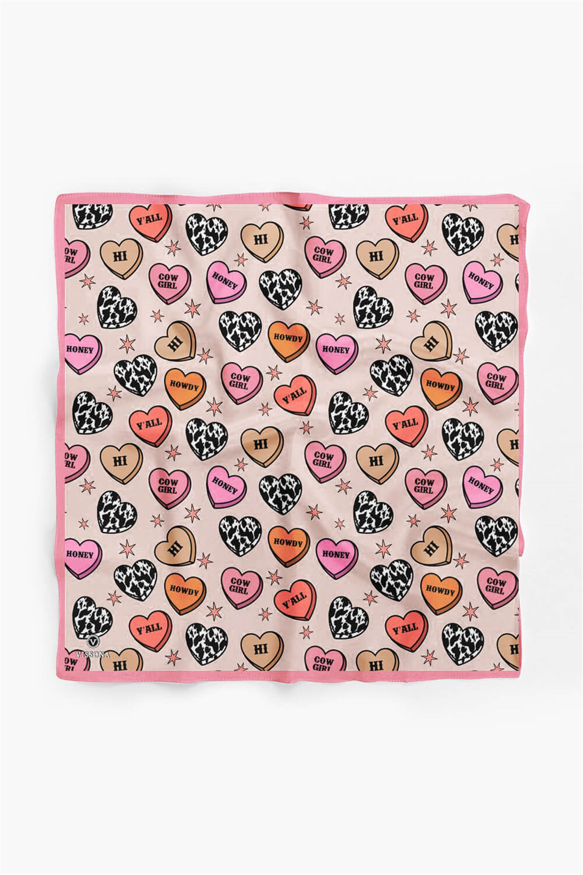 100% Silk Headscarf for Women - 22