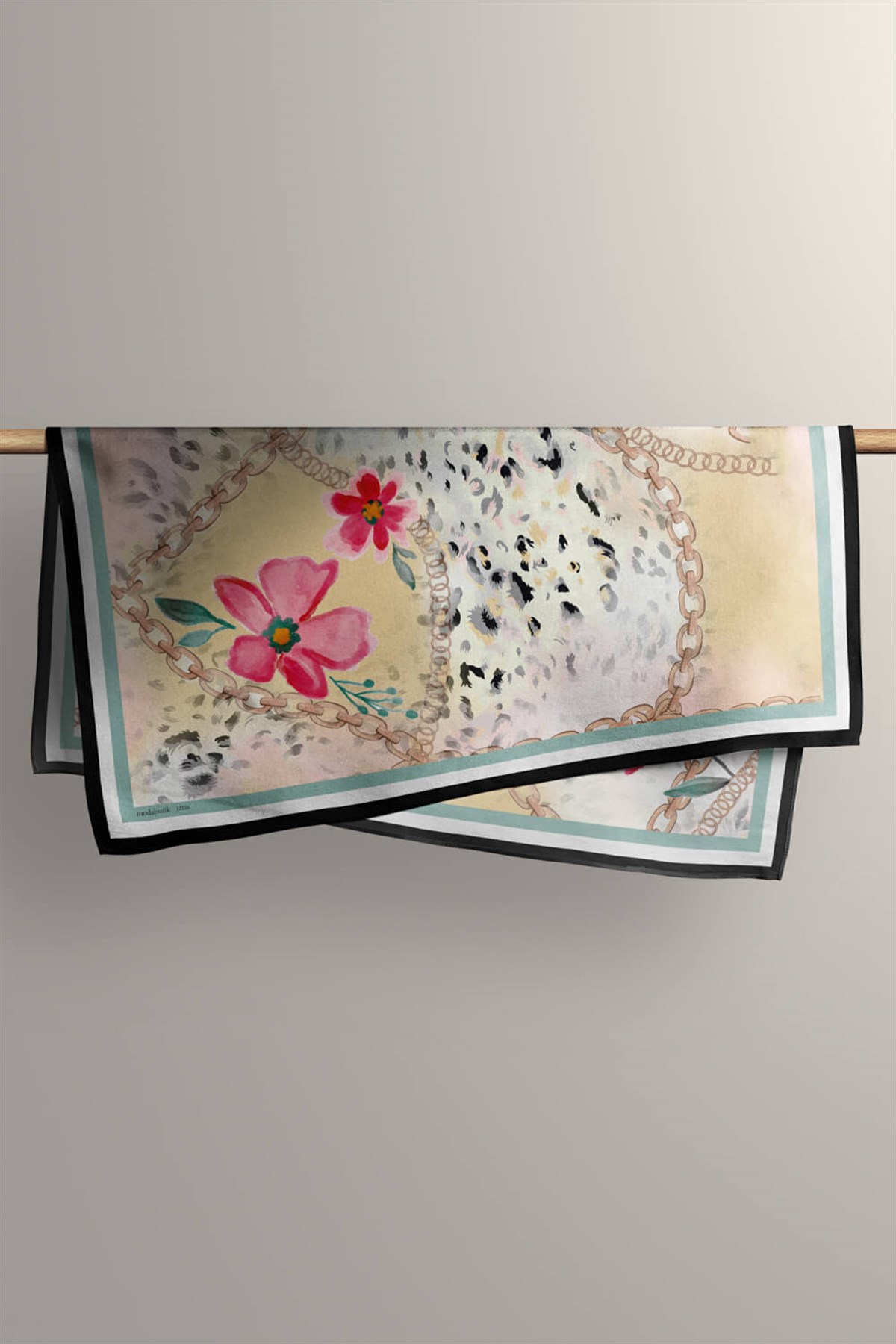 Violla G22 LEOPARD COLOR FLOWERS BANDANA