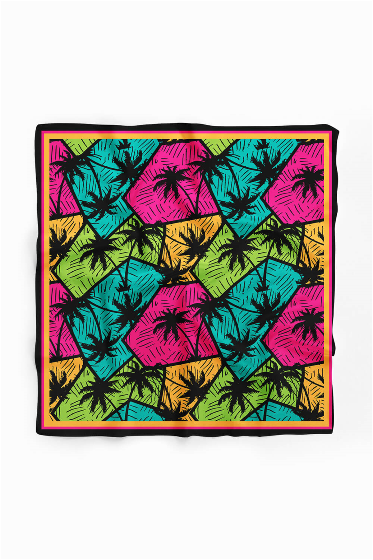 A90 Modabutik Peace Love Desenli Bandana